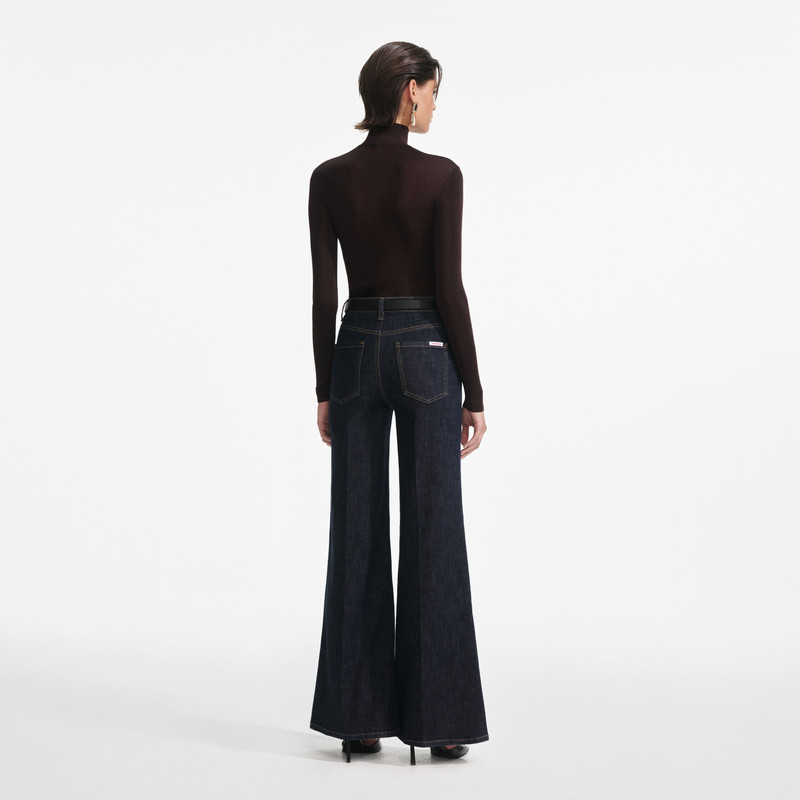 self-portrait Indigo Flared Jeans outlook