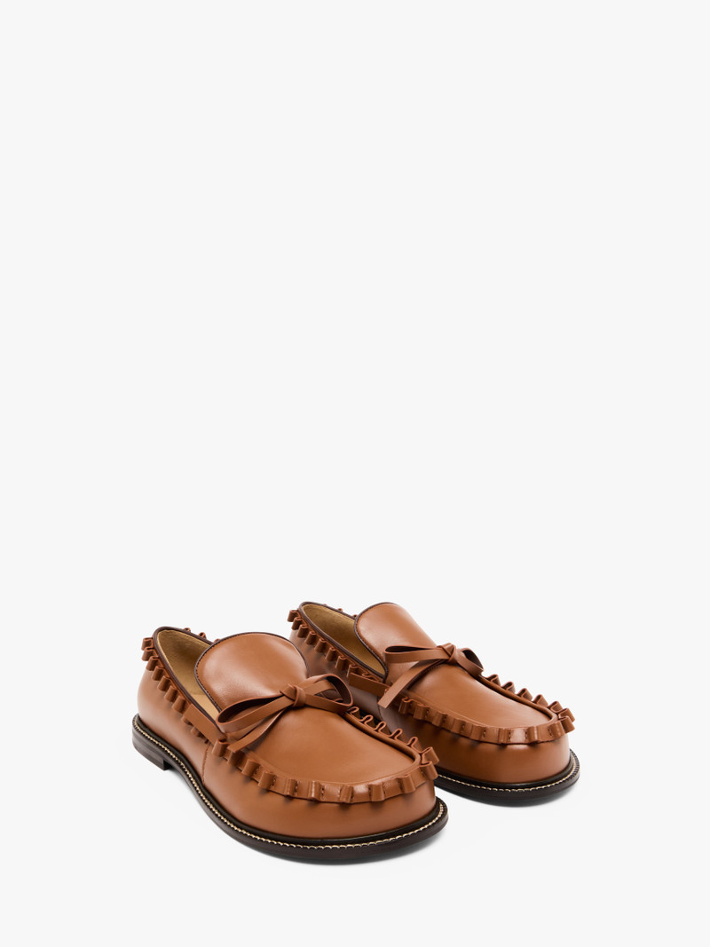 JW Anderson RUFFLE LEATHER MOCCASSIN outlook