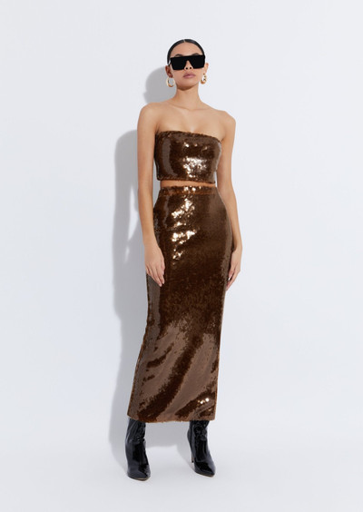 LAPOINTE Sequin Pencil Skirt outlook