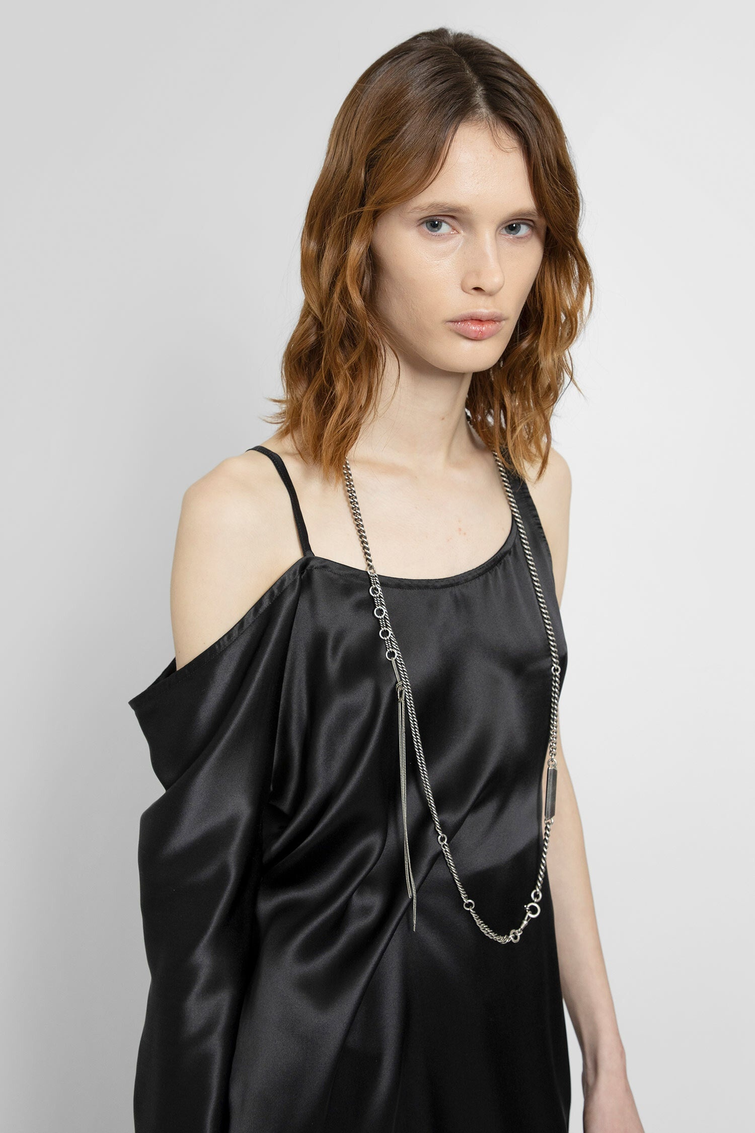 ANN DEMEULEMEESTER WOMAN BLACK DRESSES - 4