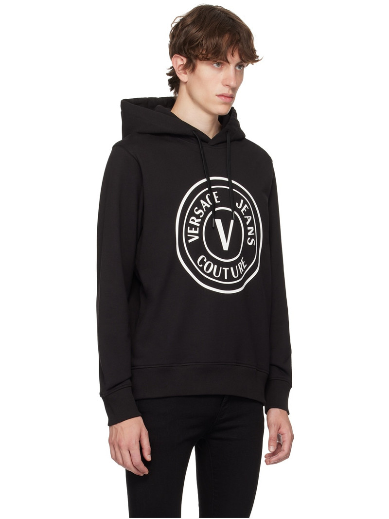 Black V-Emblem Sweatshirt 2