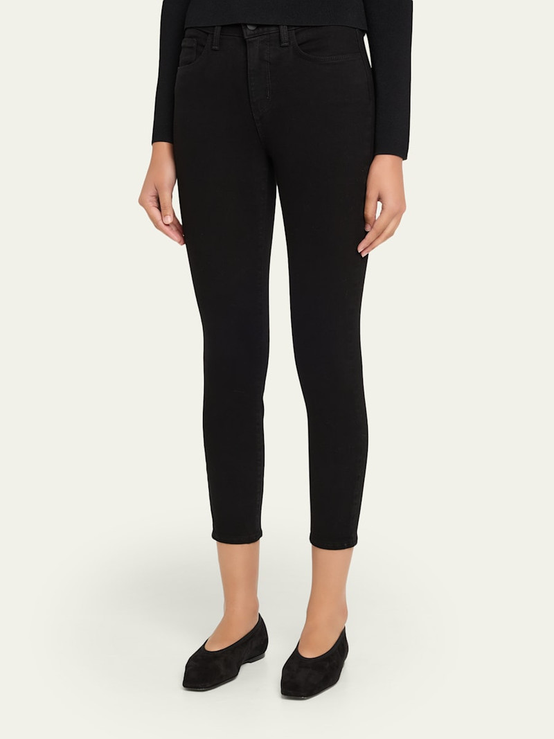 L'AGENCE Margot High-Rise Skinny Ankle Jeans outlook