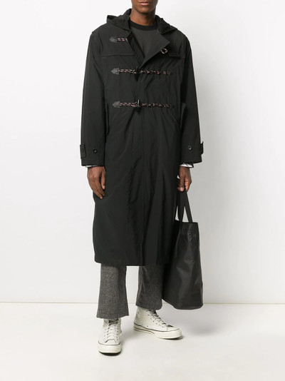 White Mountaineering hooded duffel coat outlook