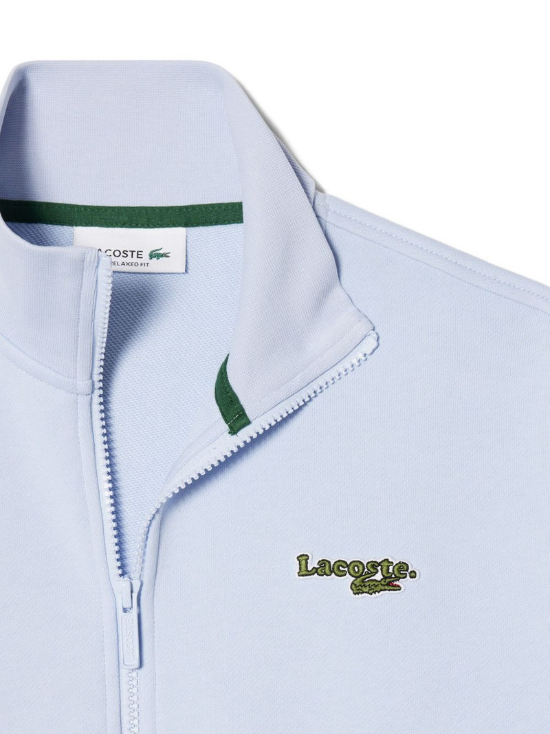 zip-up collared sweatshirt 6