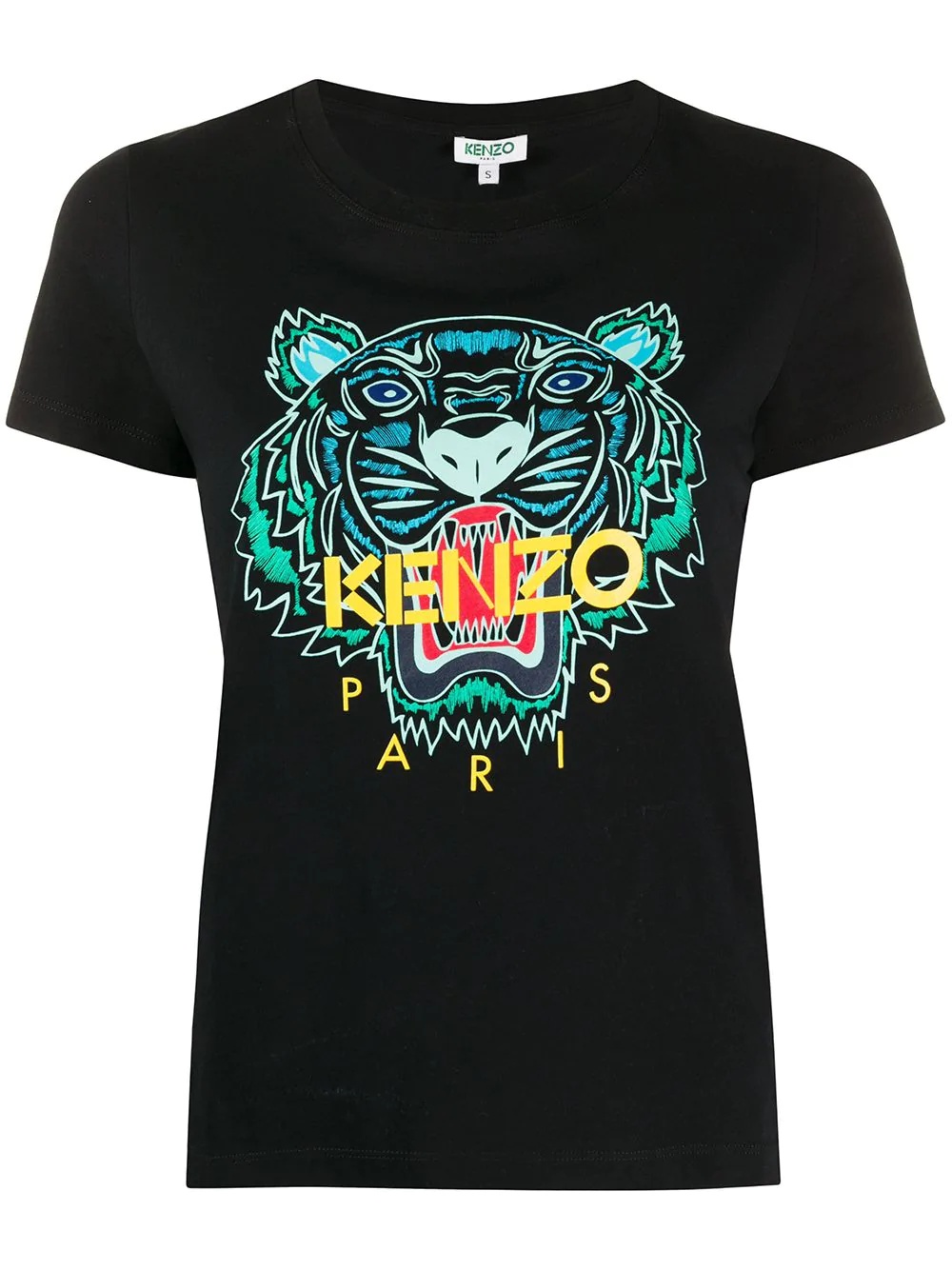 Tiger print T-shirt - 1