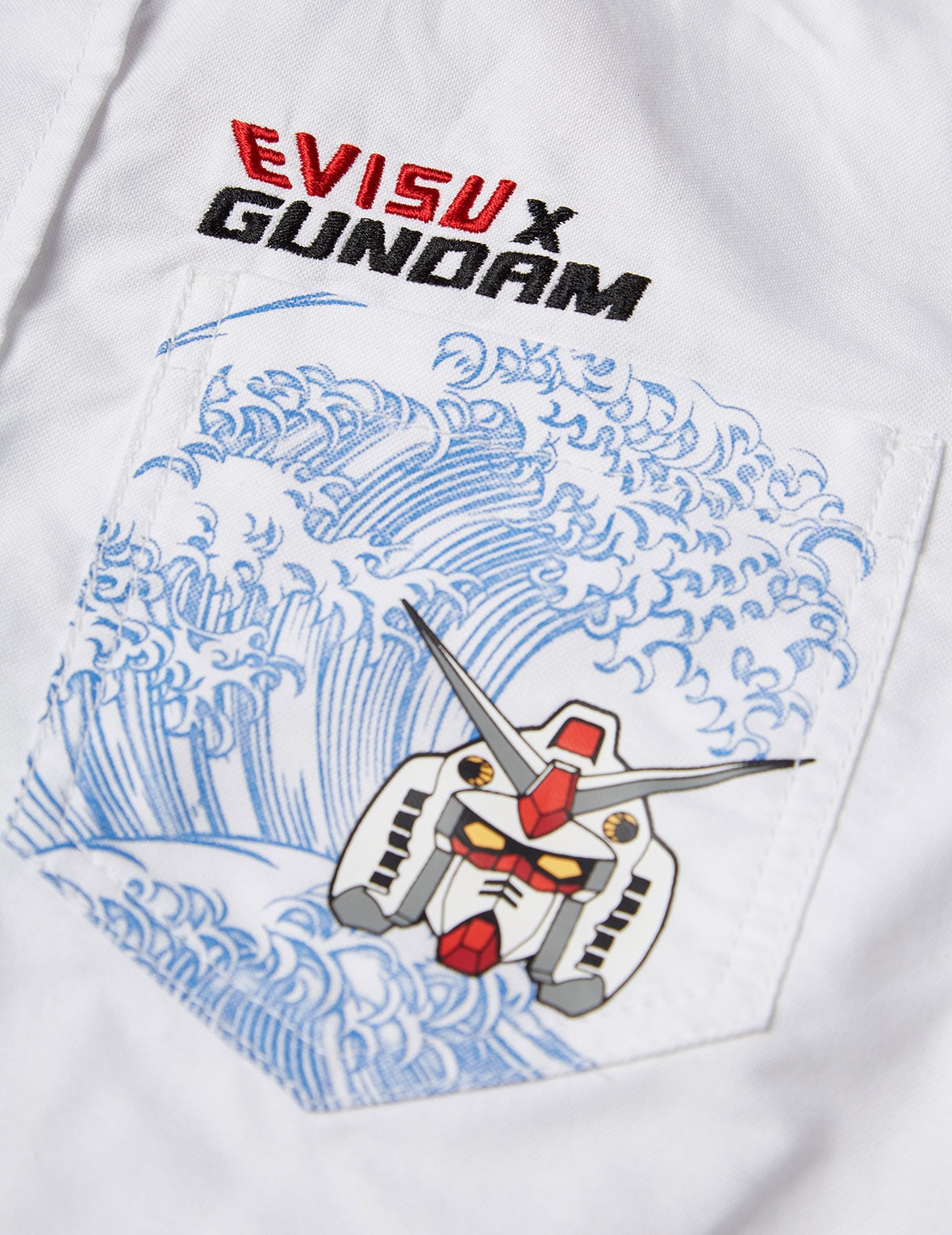 Seagull-inserted RX-78-2 GUNDAM Printed Shirt - 10