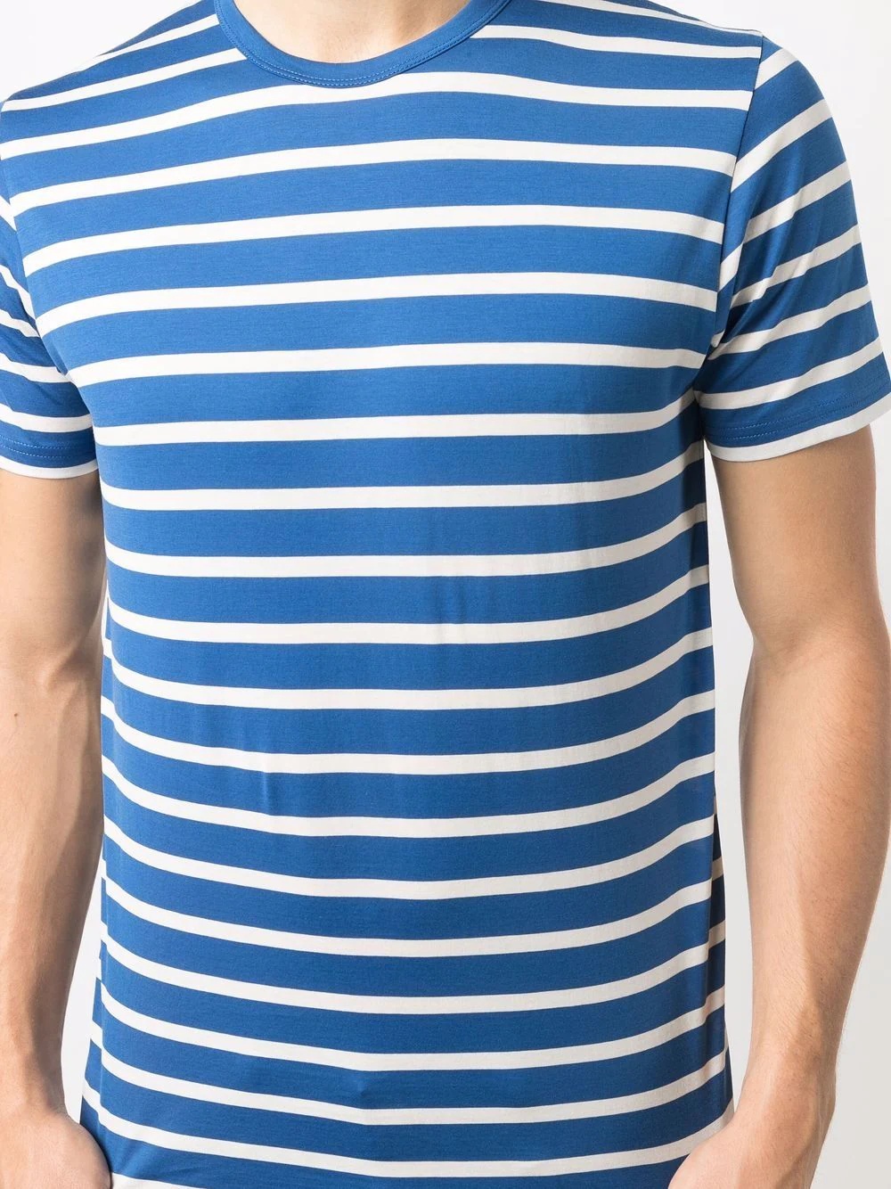 striped cotton T-shirt - 5