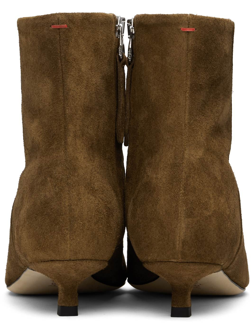 Tan Sofie Suede Ankle Boots - 2