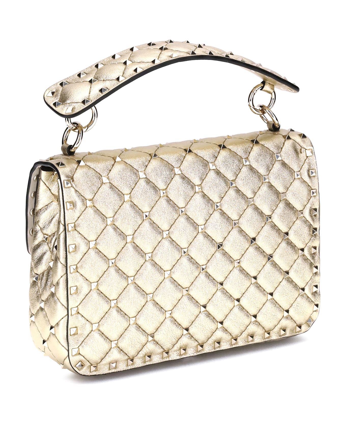 Medium Rockstud Spike Shoulder Bag - 3