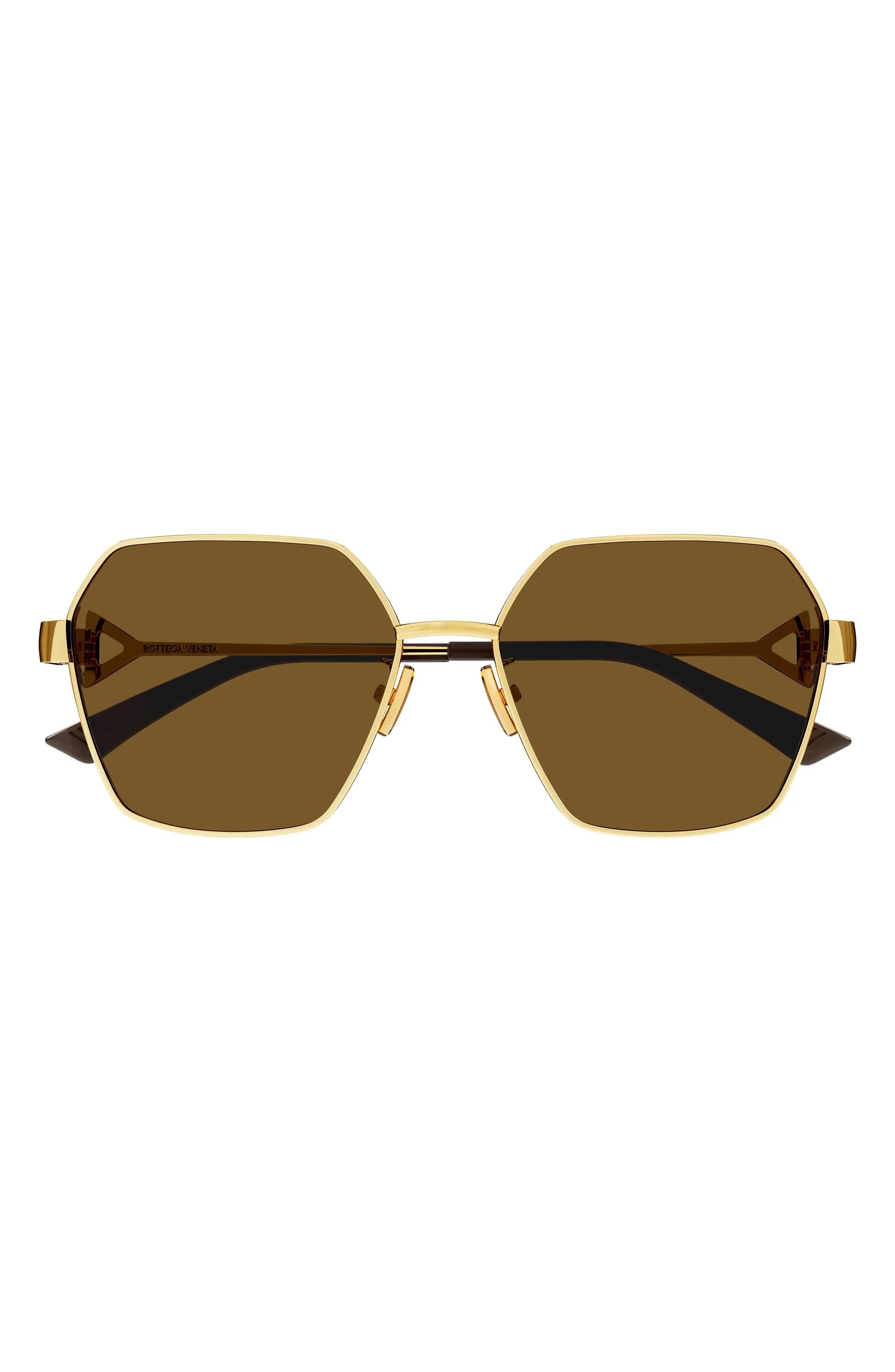 57mm Geometric Sunglasses - 1