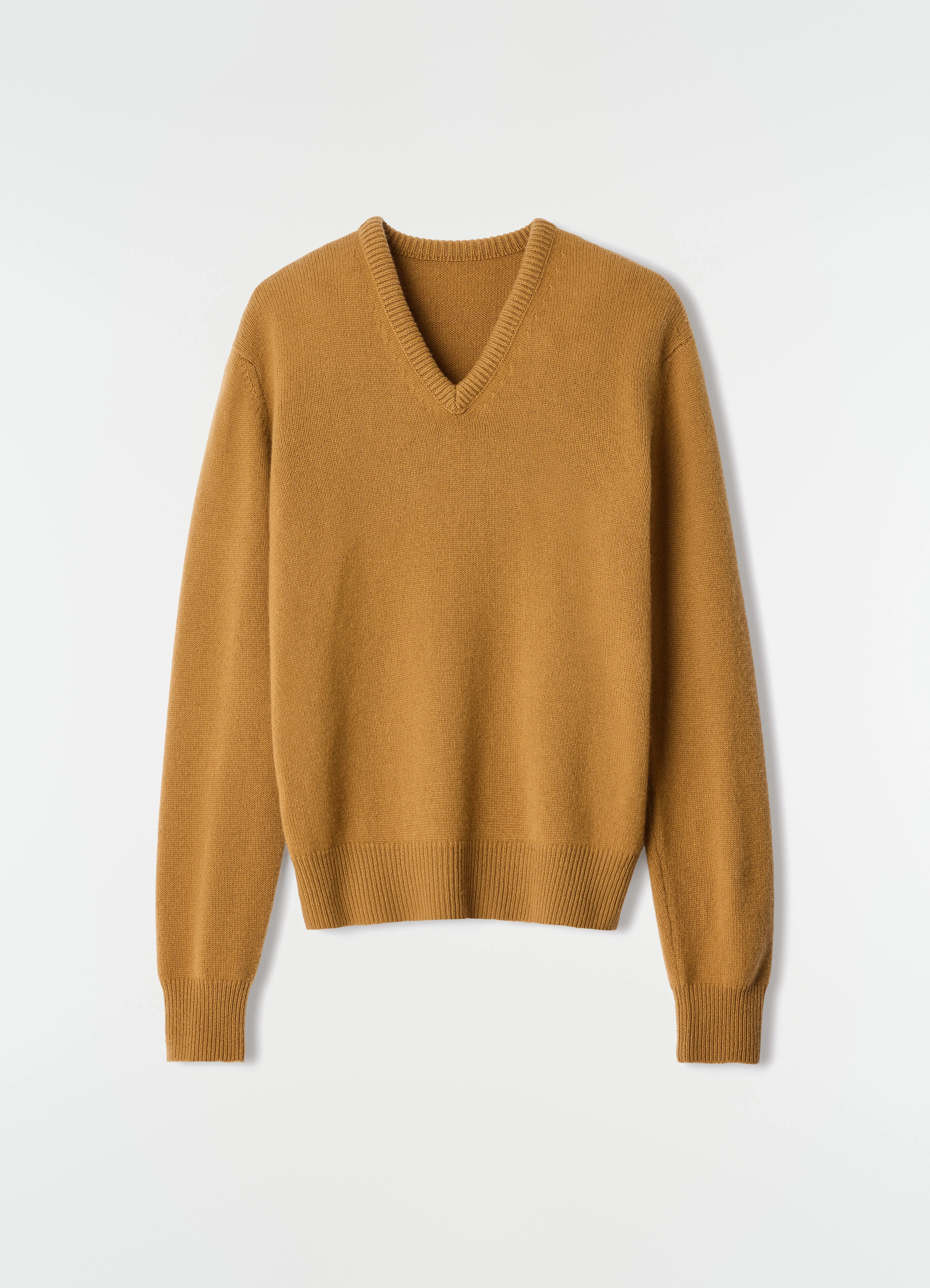 V-NECK SWEATER IN CASHMERE - 1