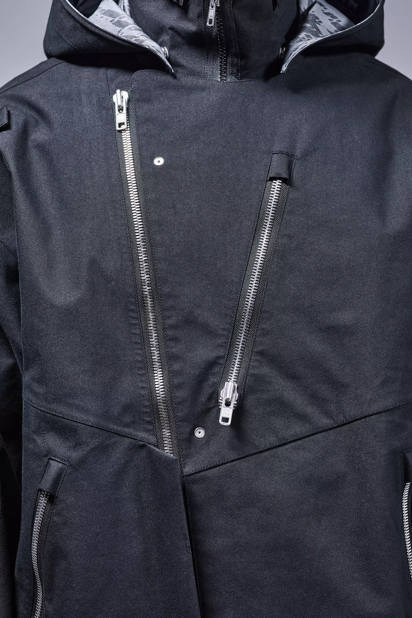 J68W-BQ 3L Rider Jacket Black - 23
