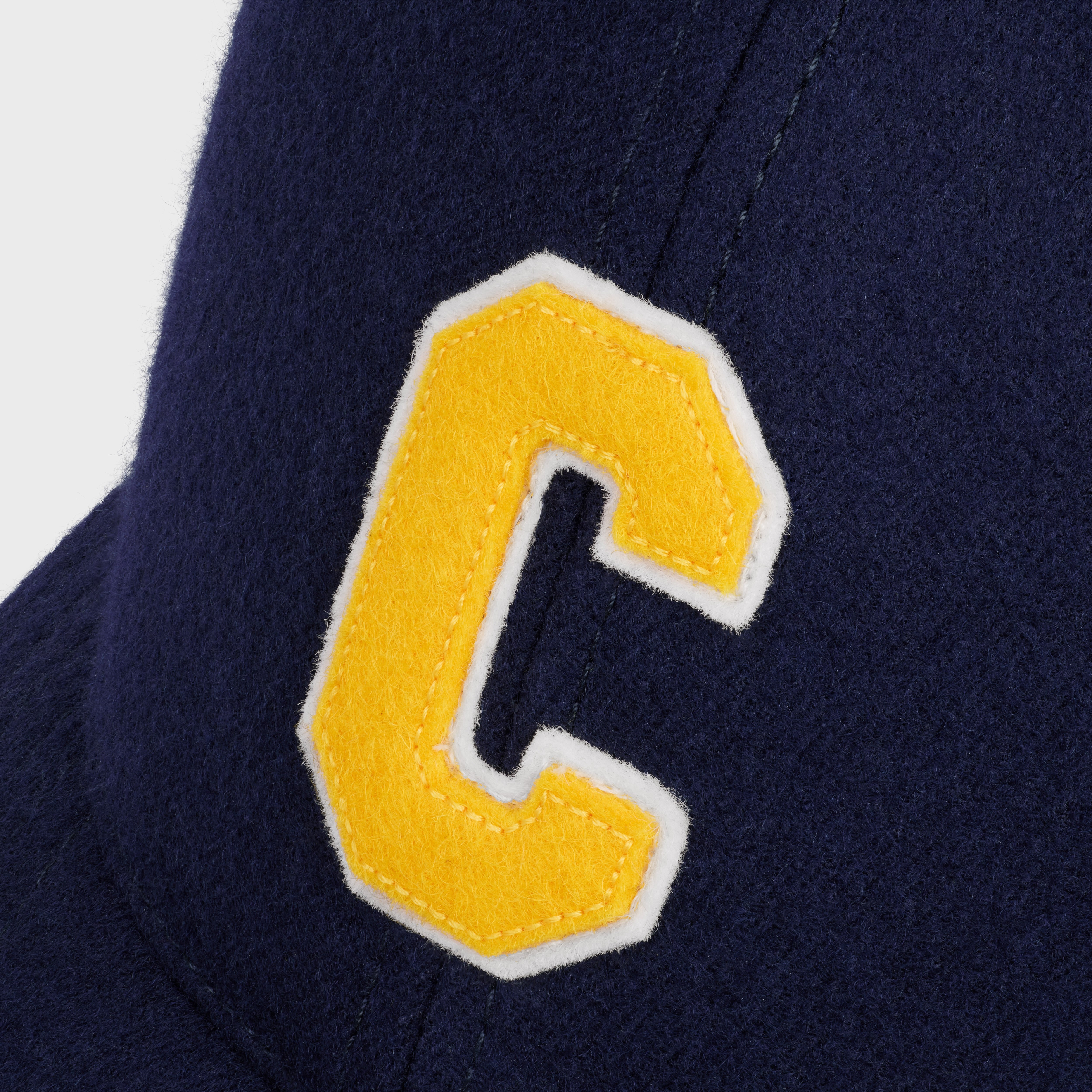 initial baseball c in flannel - 5