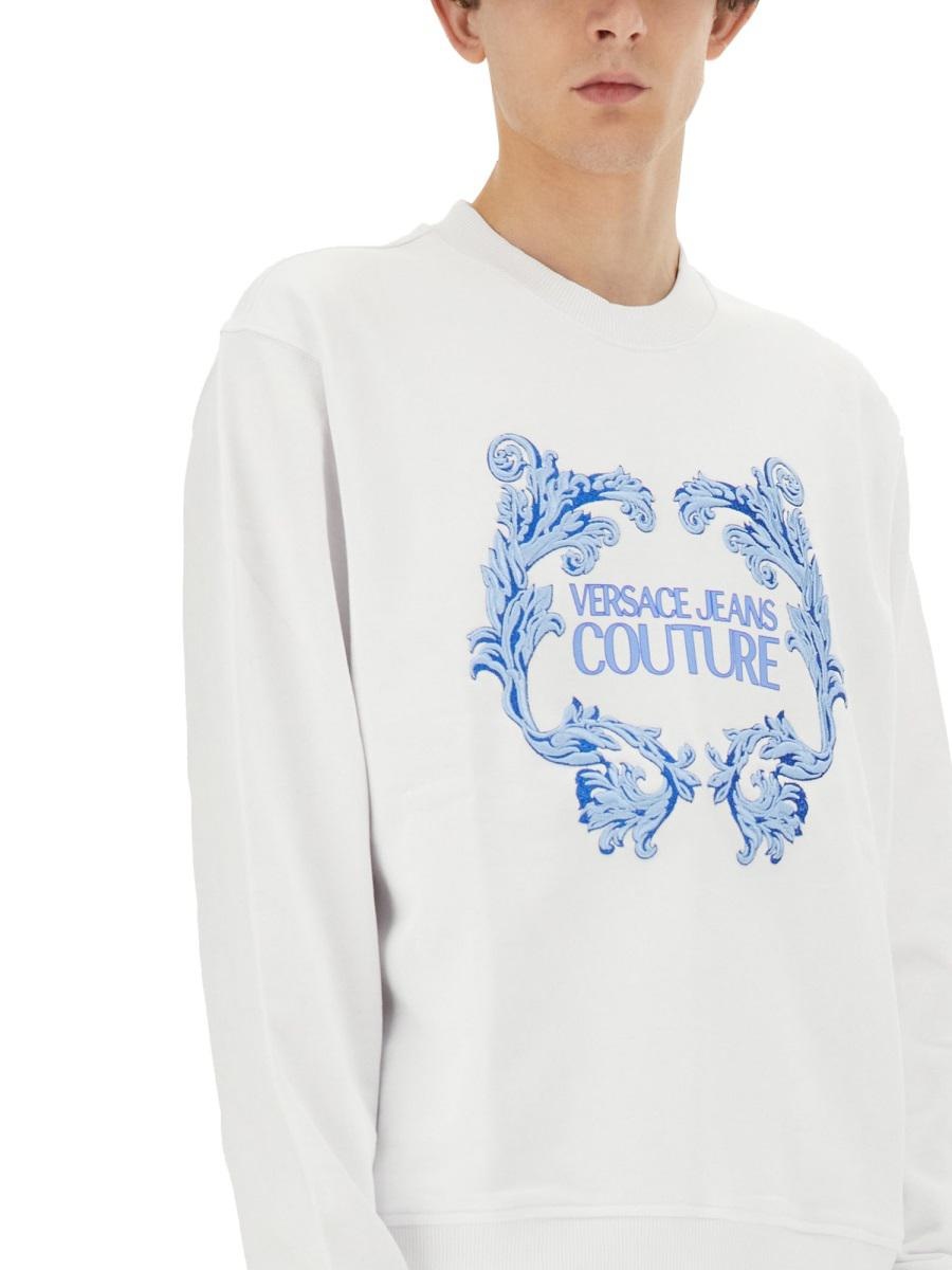 VERSACE JEANS COUTURE SWEATSHIRT WITH LOGO - 4