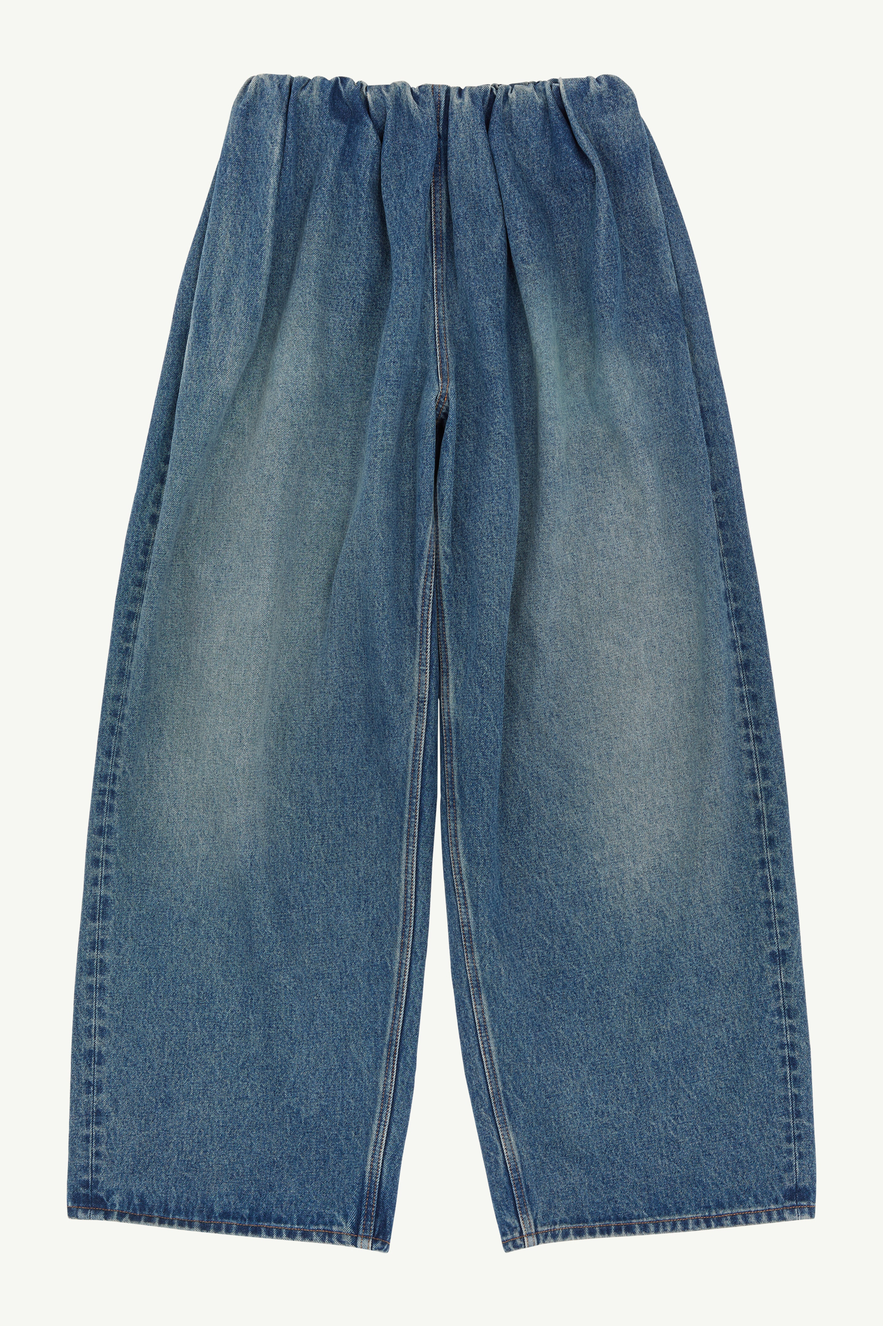 Blue Denim Trousers - 1