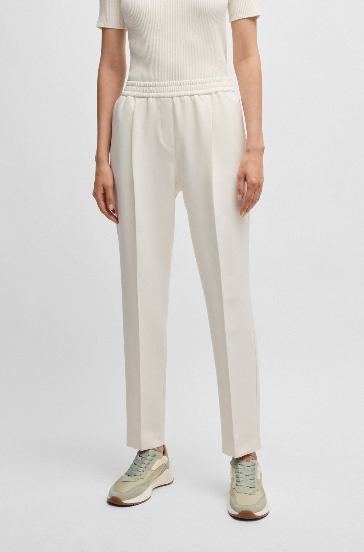 FORMAL TROUSERS IN STRETCH FABRIC - 2