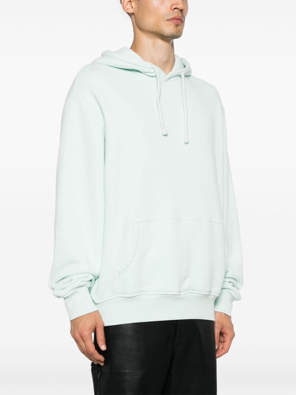 logo-embroidered hoodie - 3