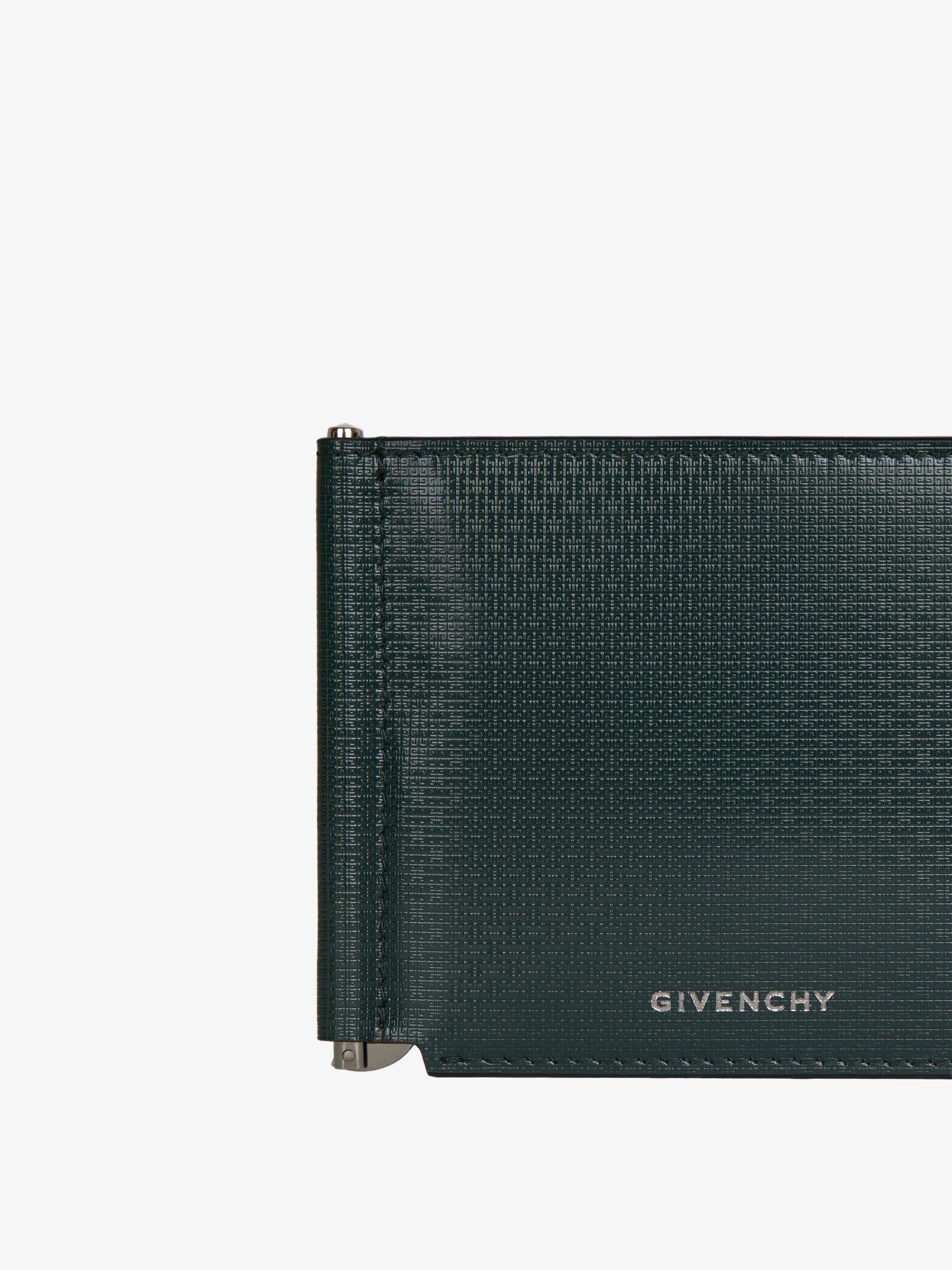 WALLET IN CLASSIC 4G LEATHER - 4