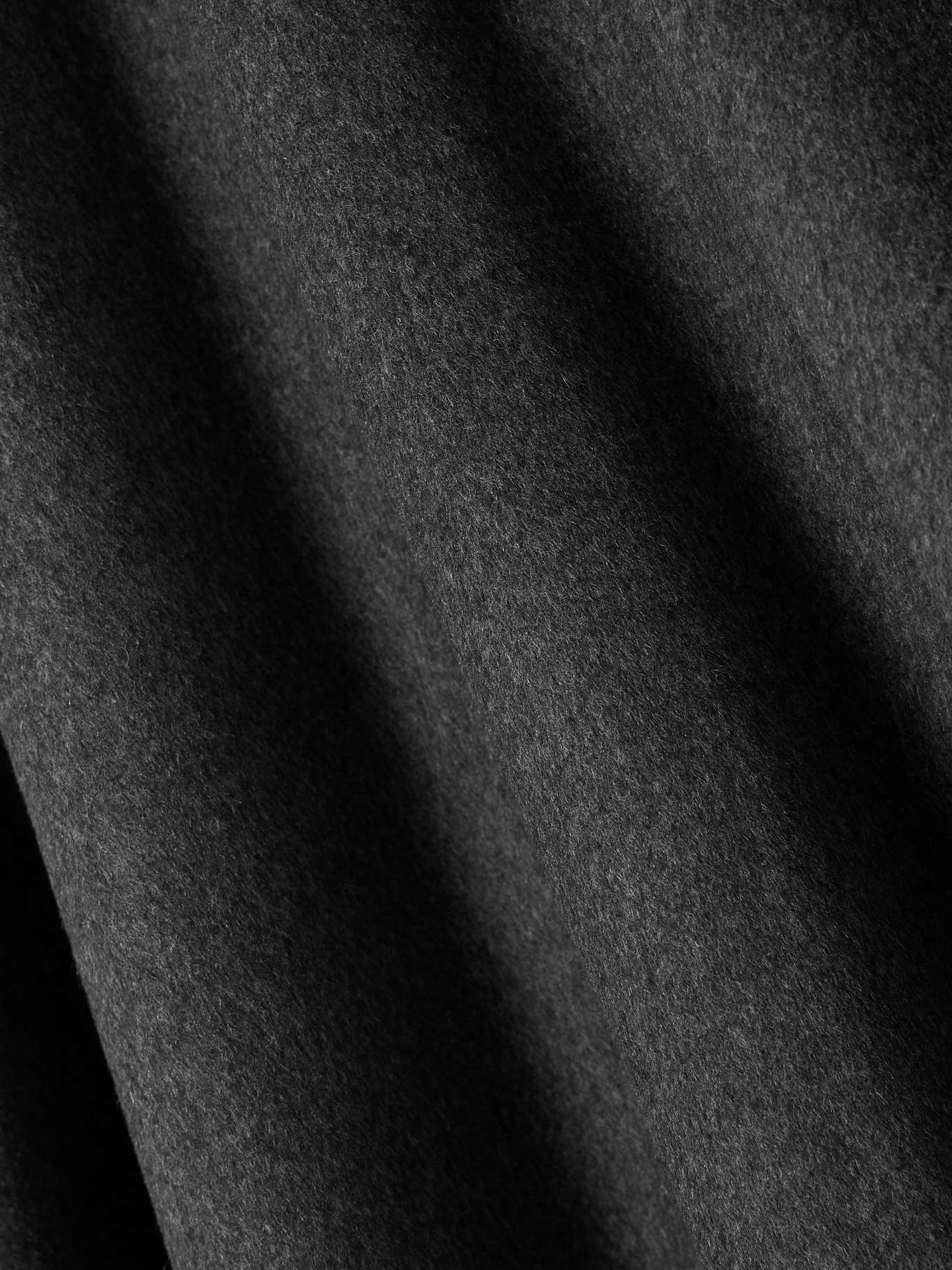 Recycled wool-blend felt midi skirt - 4