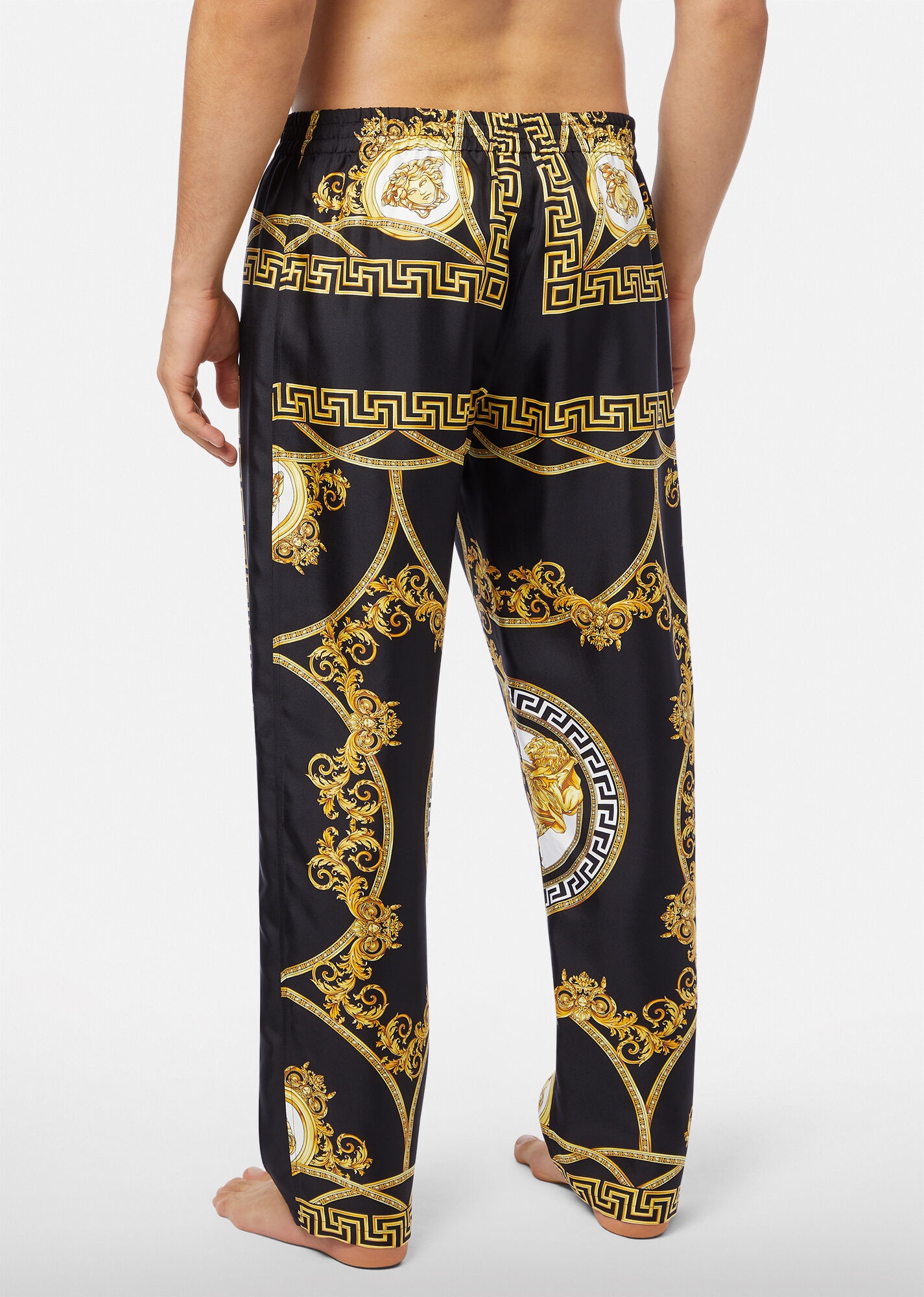 La Coupe des Dieux Silk Pyjama Trousers - 3