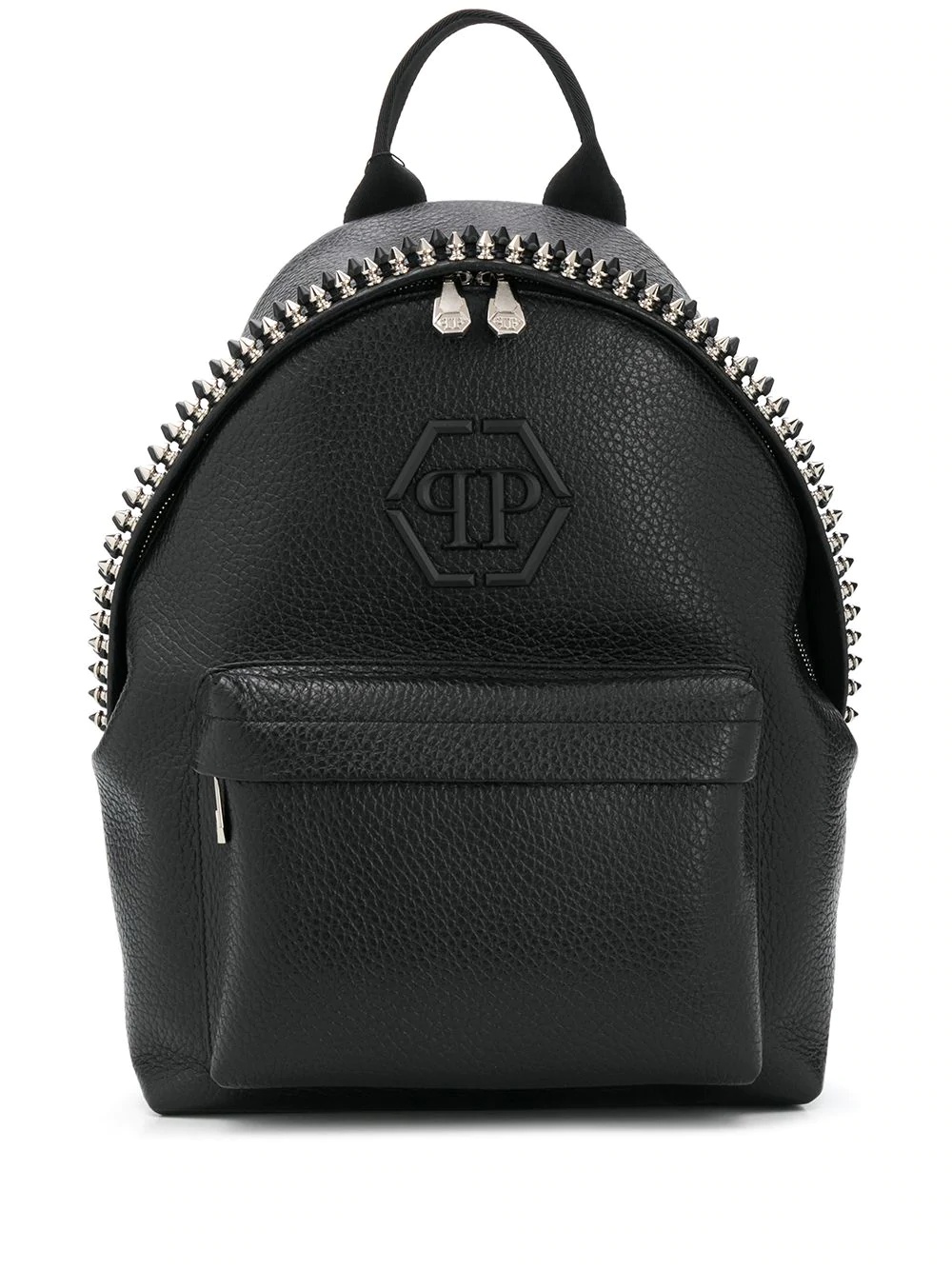 studded logo backpack - 1