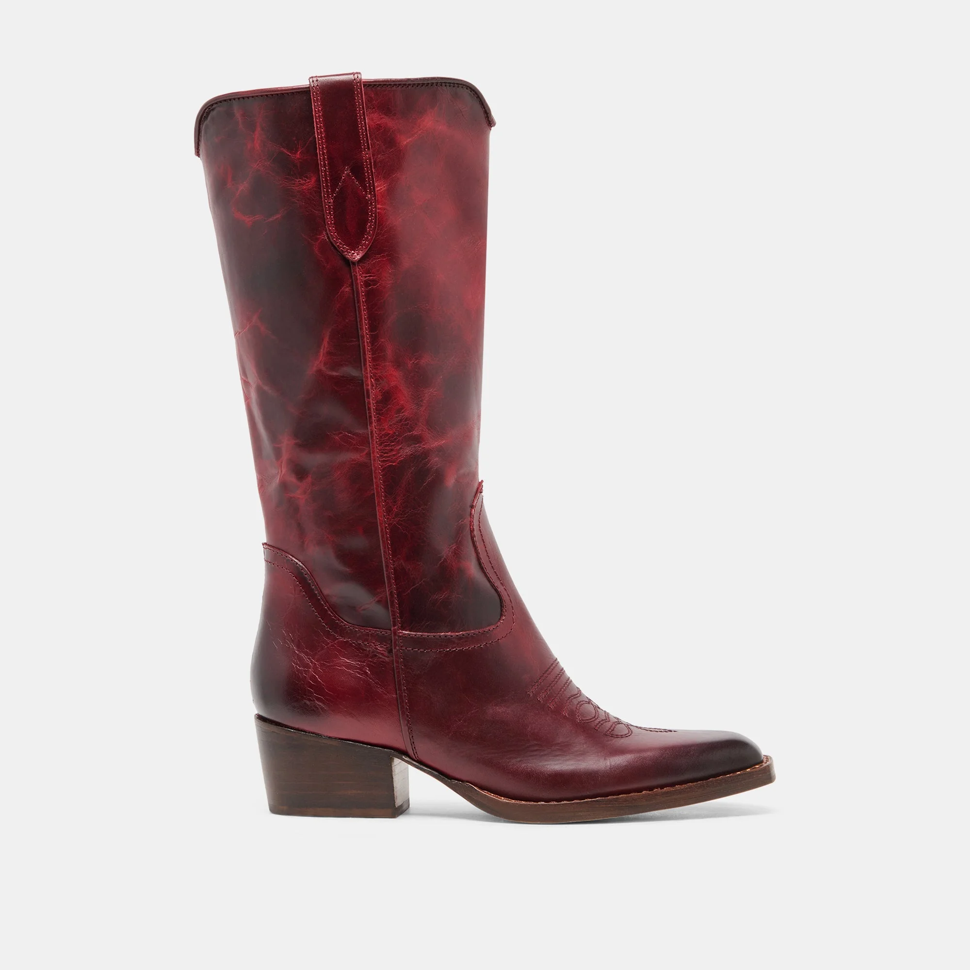 VIGLA BOOTS GARNET LEATHER - 1