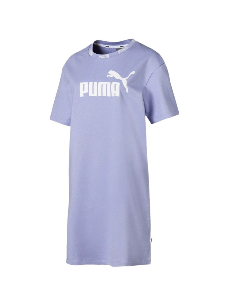 logo-print mini dress 1