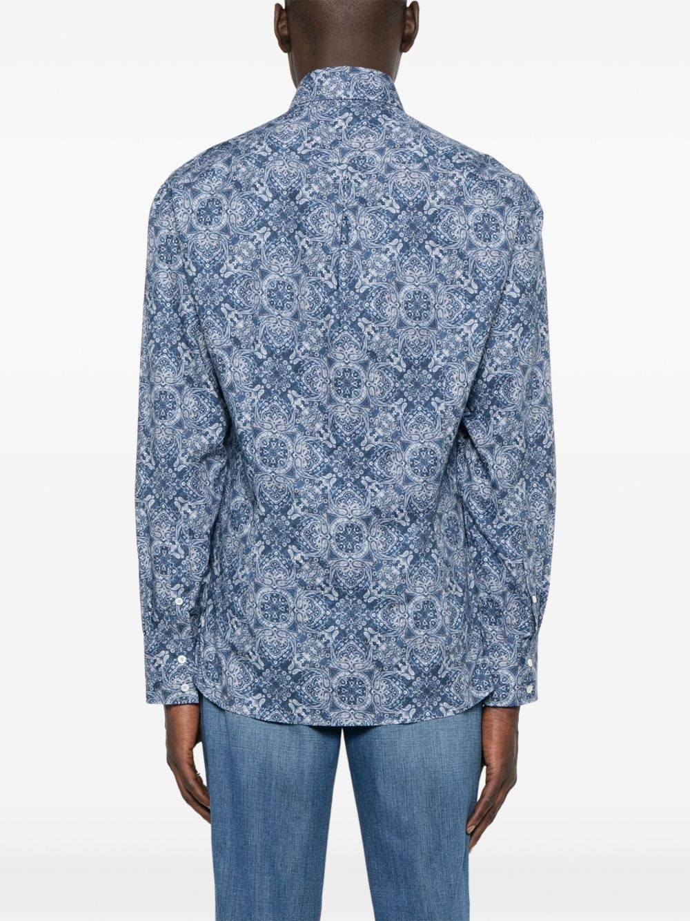 paisley-print shirt - 4