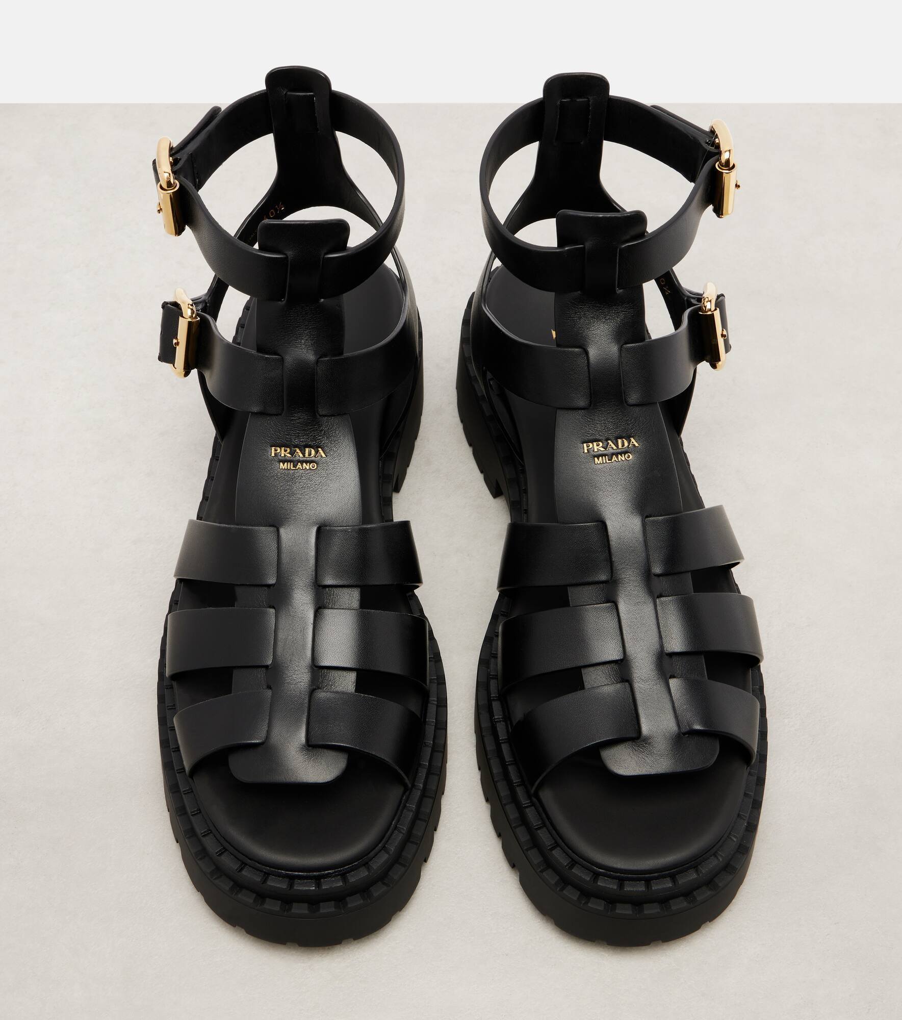 Leather sandals - 5