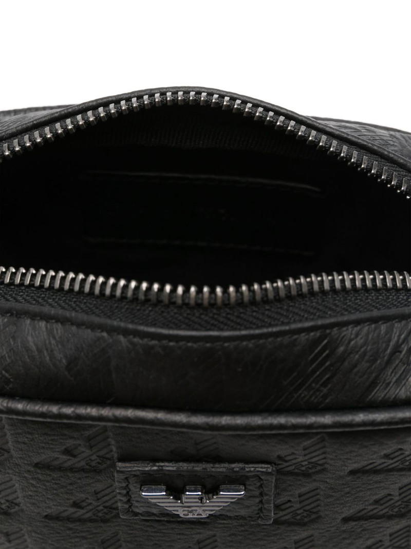 embossed-logo messenger bag 4