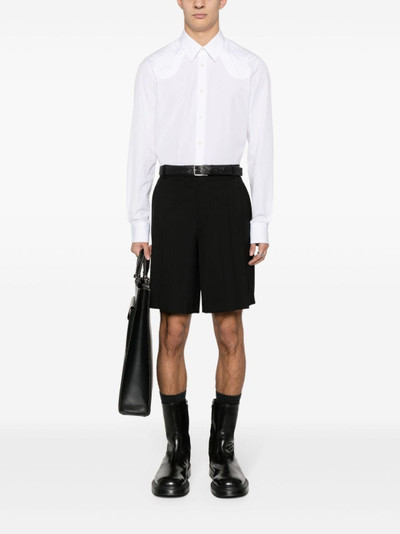 Alexander McQueen long-sleeve cotton shirt outlook