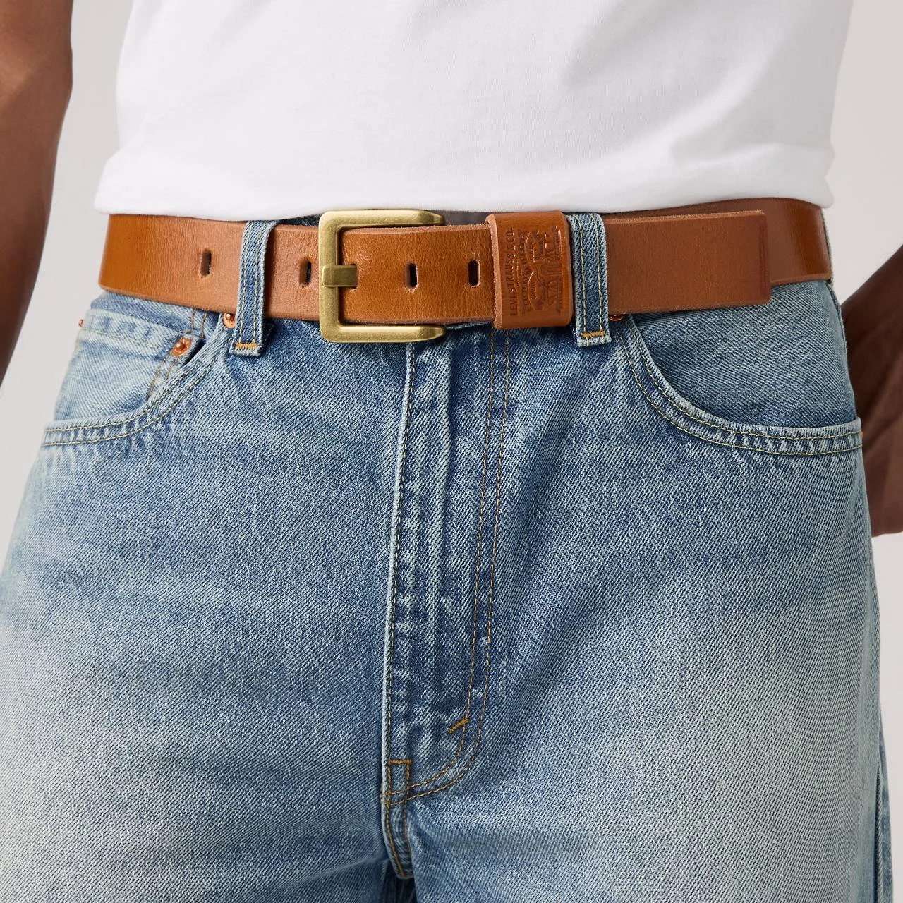 ARLO WIDE PRONG BELT - 1