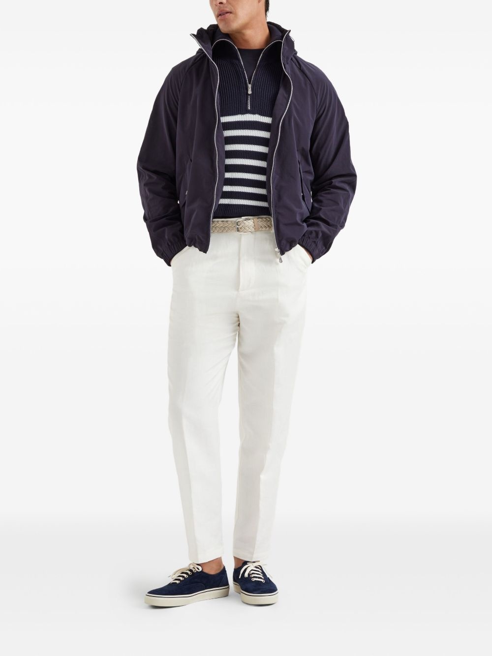 pressed-crease trousers - 2