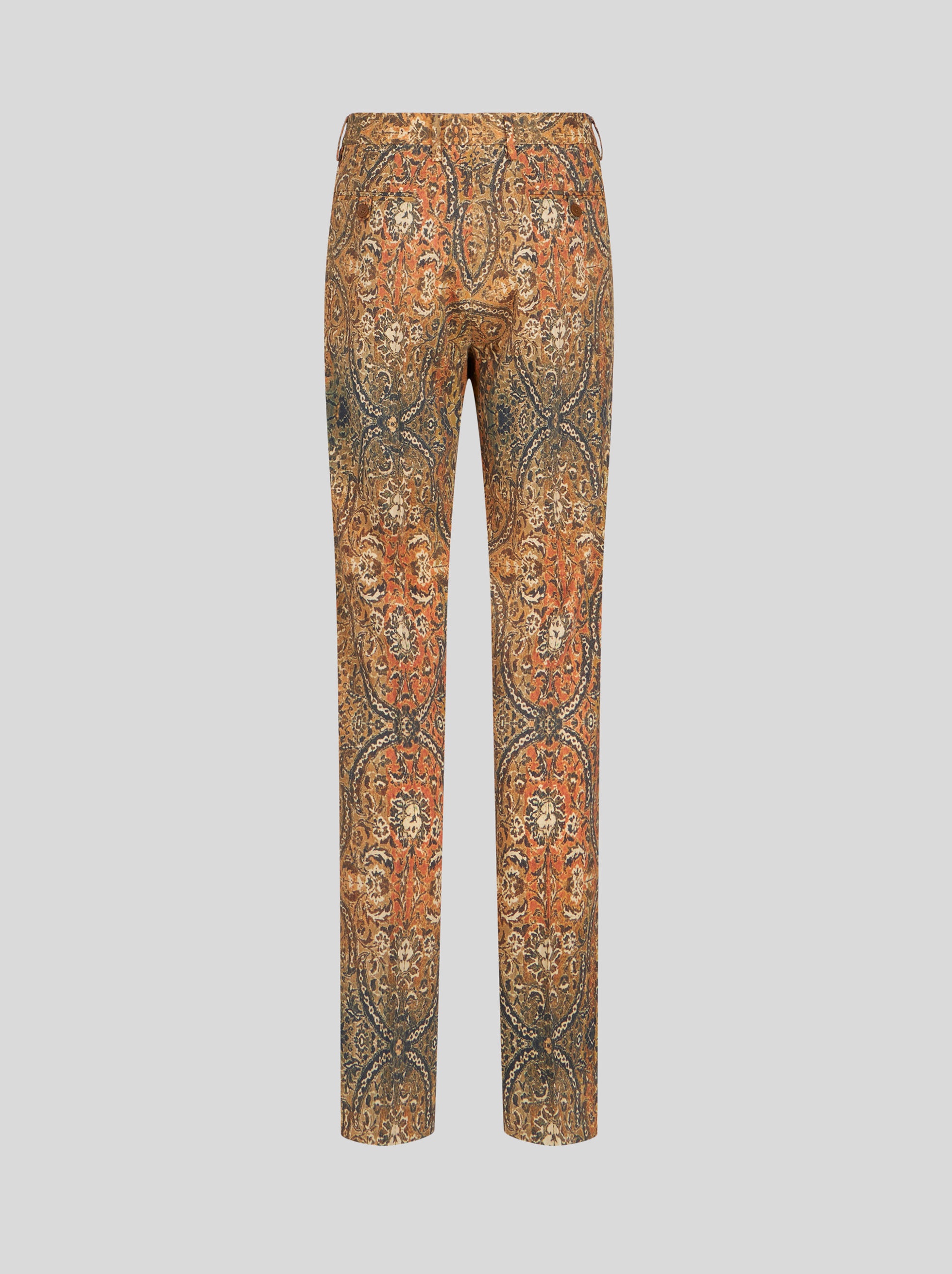 TAILORED TROUSERS WITH CARPET PATTERN - 5