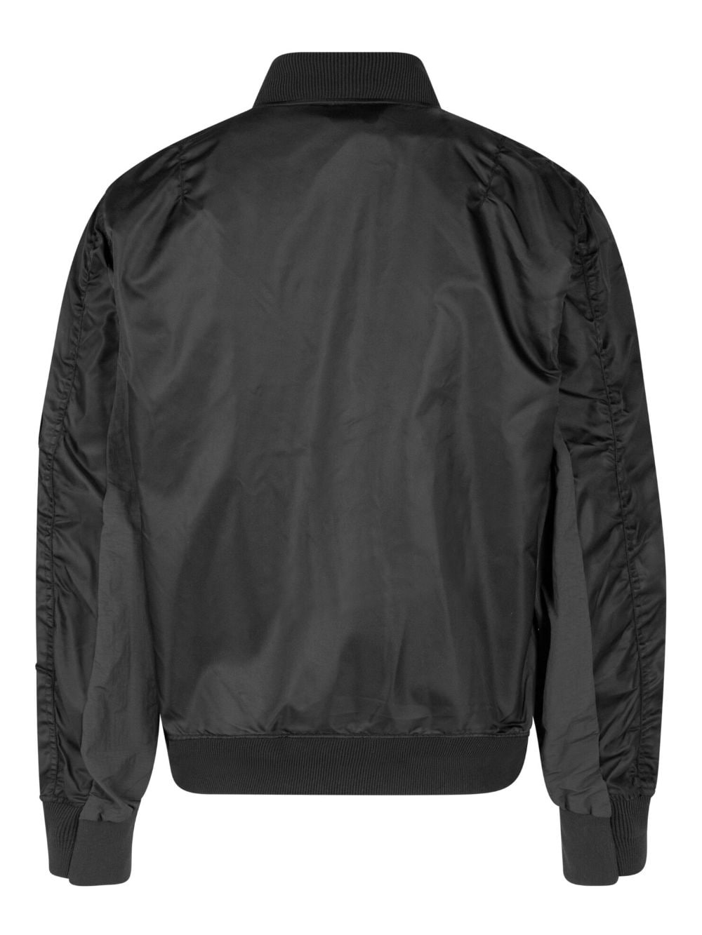x sacai layered bomber jacket - 2