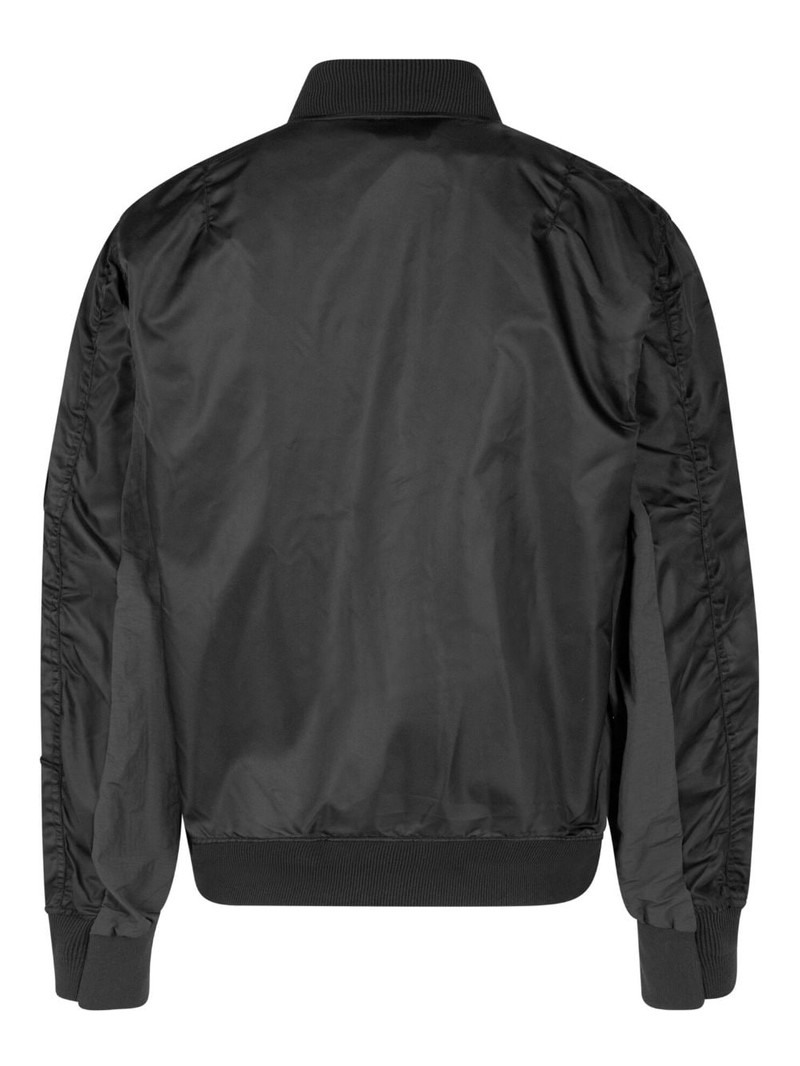 Nike x sacai layered bomber jacket outlook