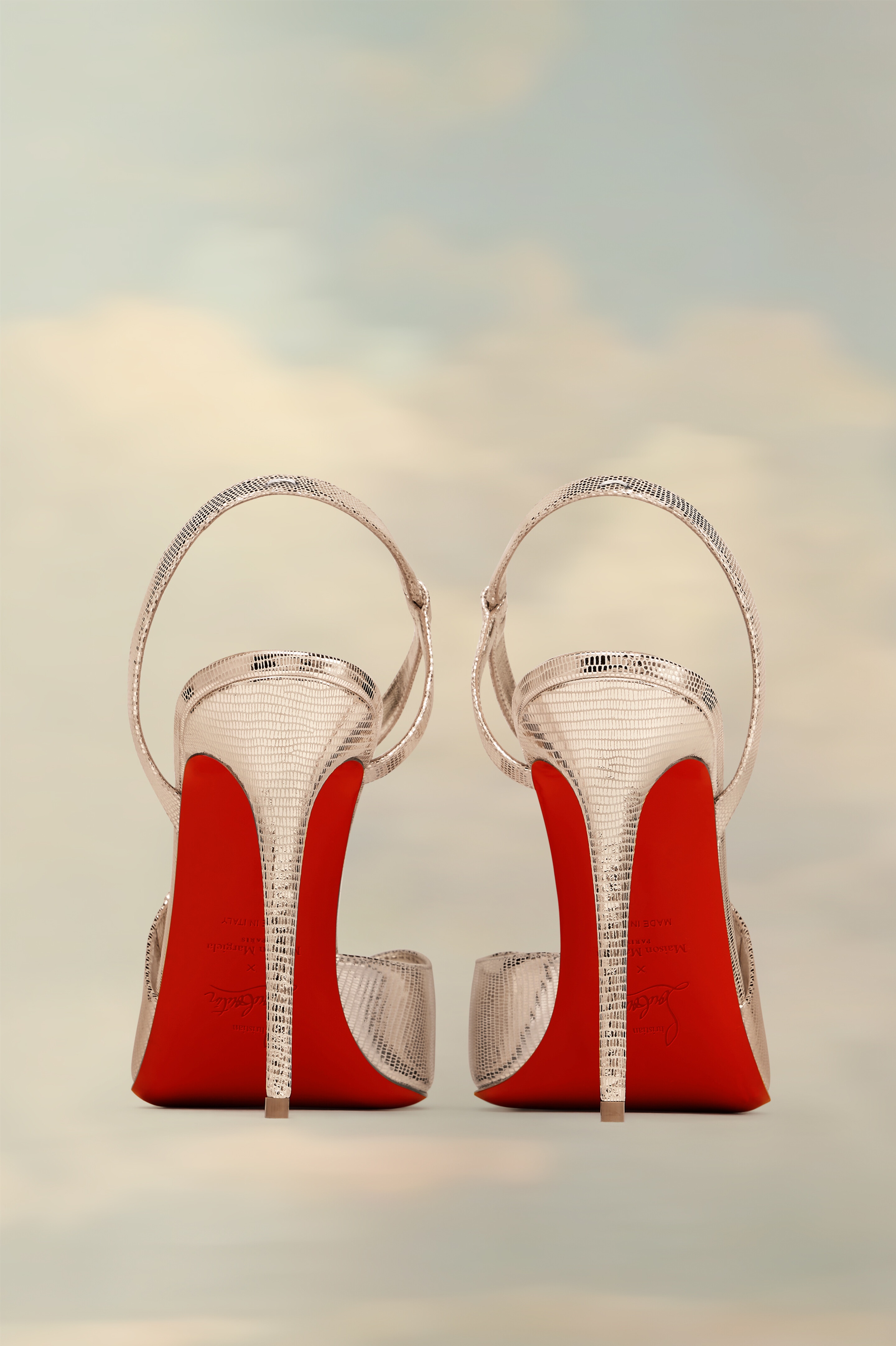 【MAISON MARGIELA】Loubiella サンダル 10cm Maison Margiela Loubiella | REVERSIBLE