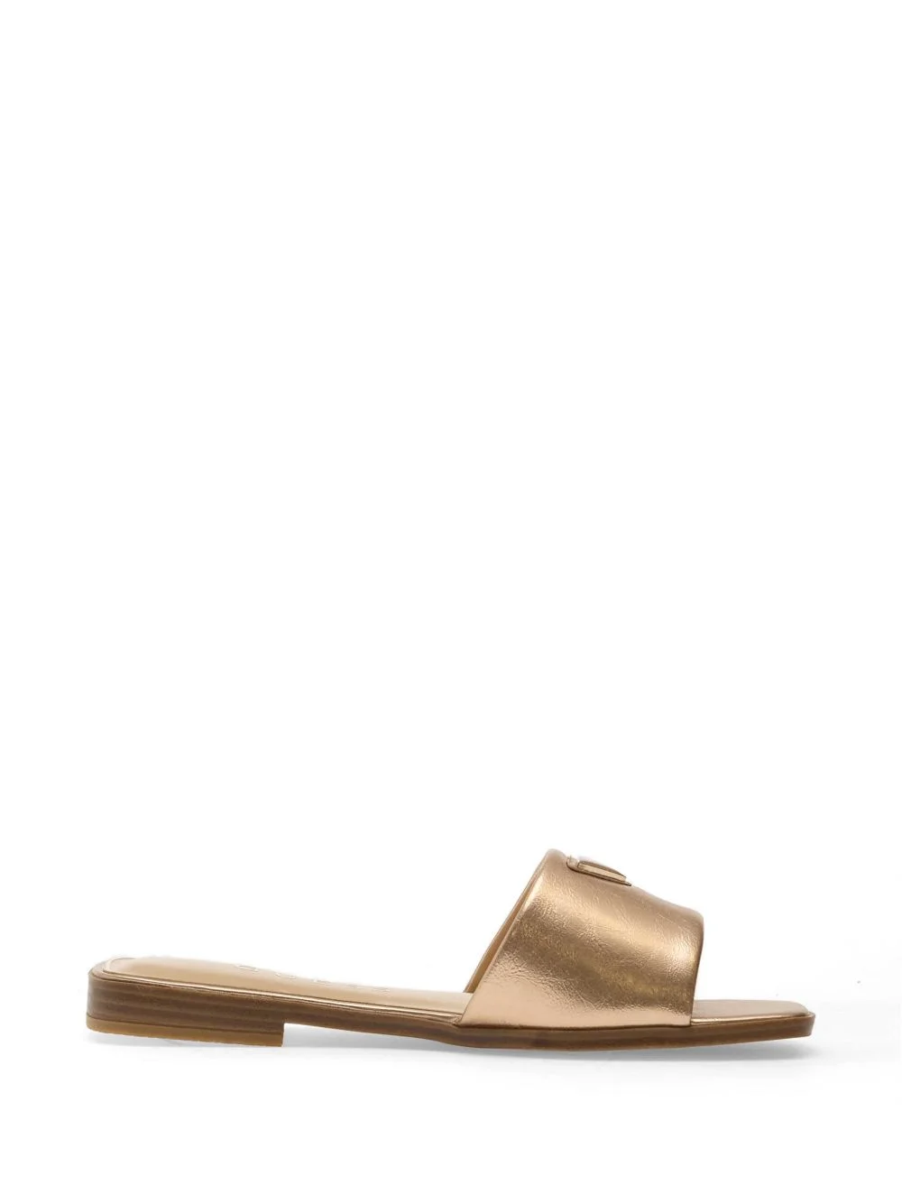 Ramlan logo-plaque leather sandals - 1