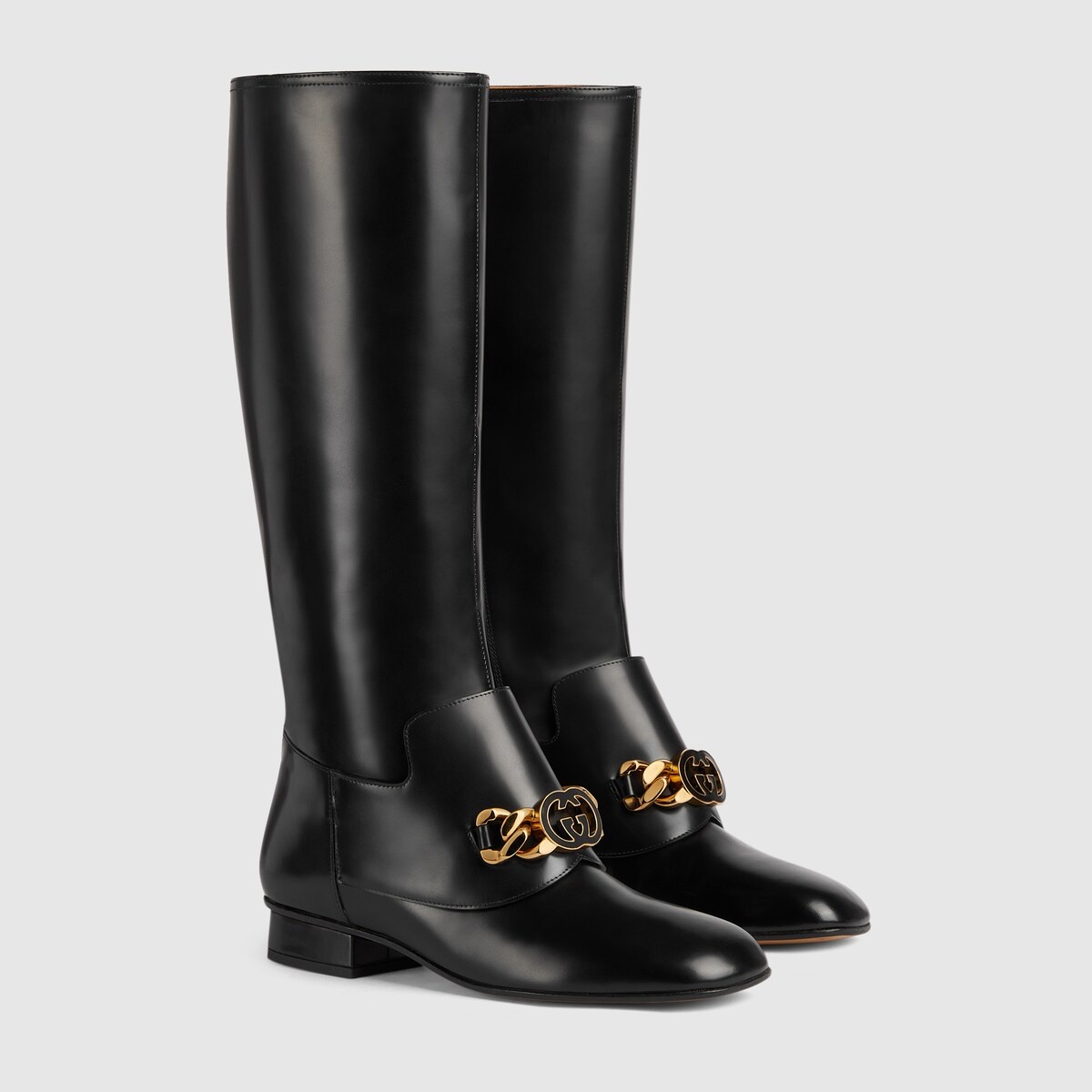 Women's Interlocking G chain boot - 2