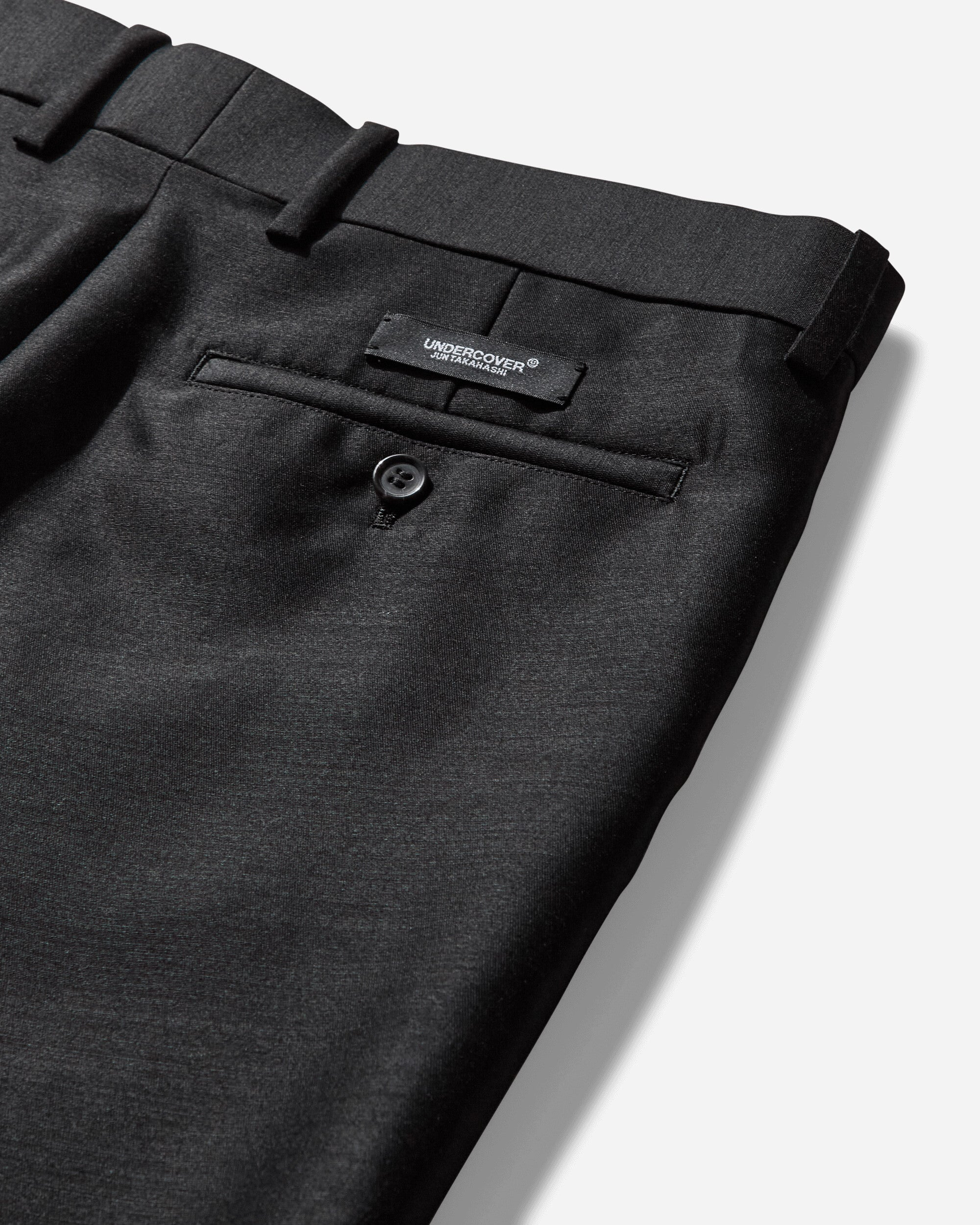 Men's Silk-Blend Suit Pants Black - 4