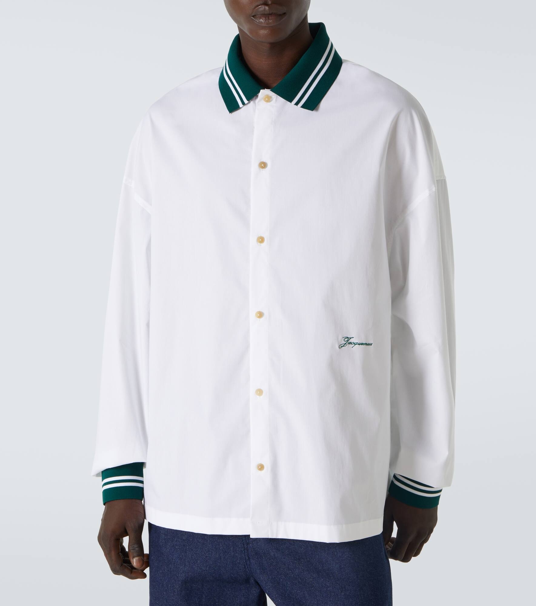Cotton-blend jersey T-shirt - 3