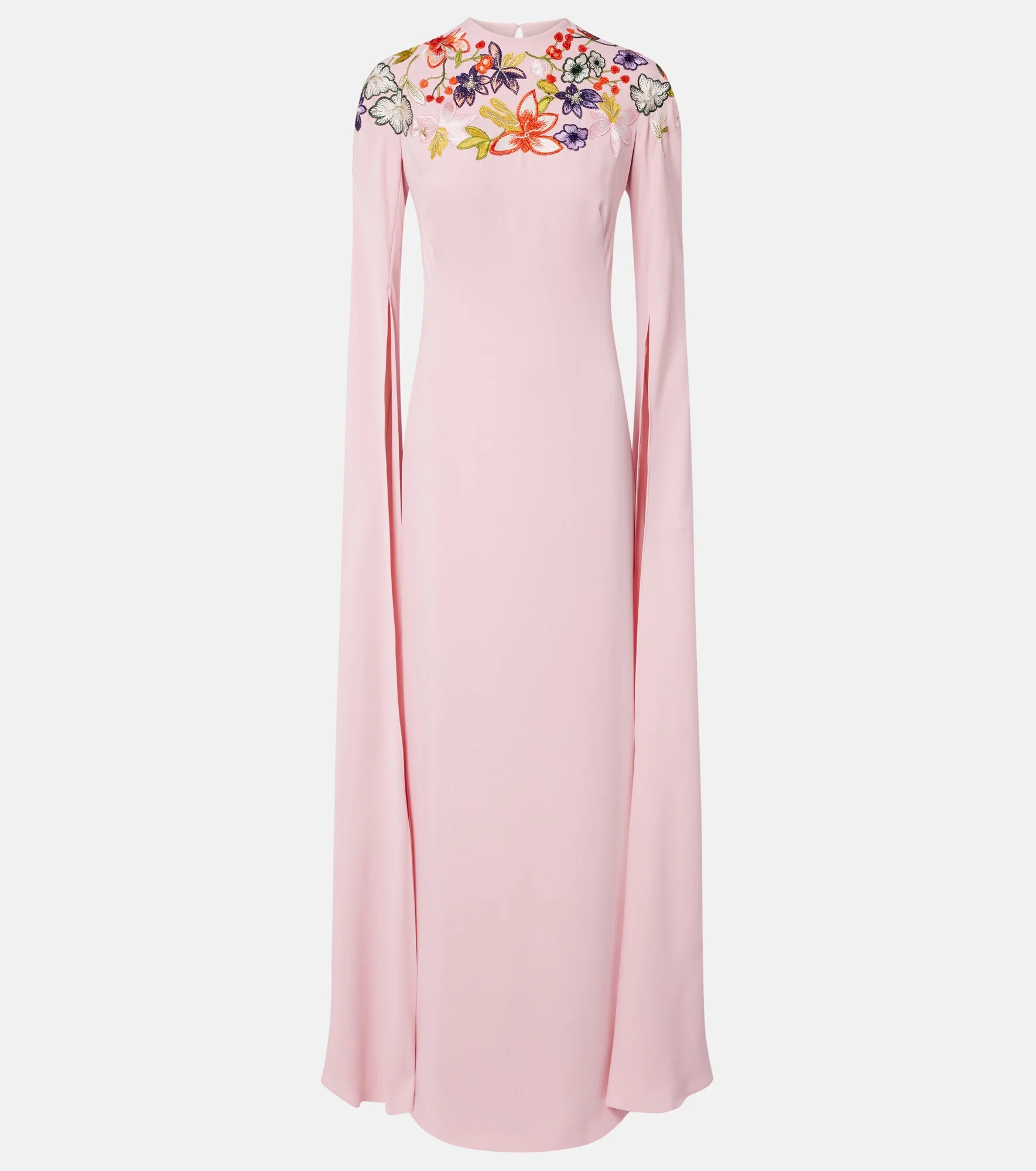 Embroidered gown - 1
