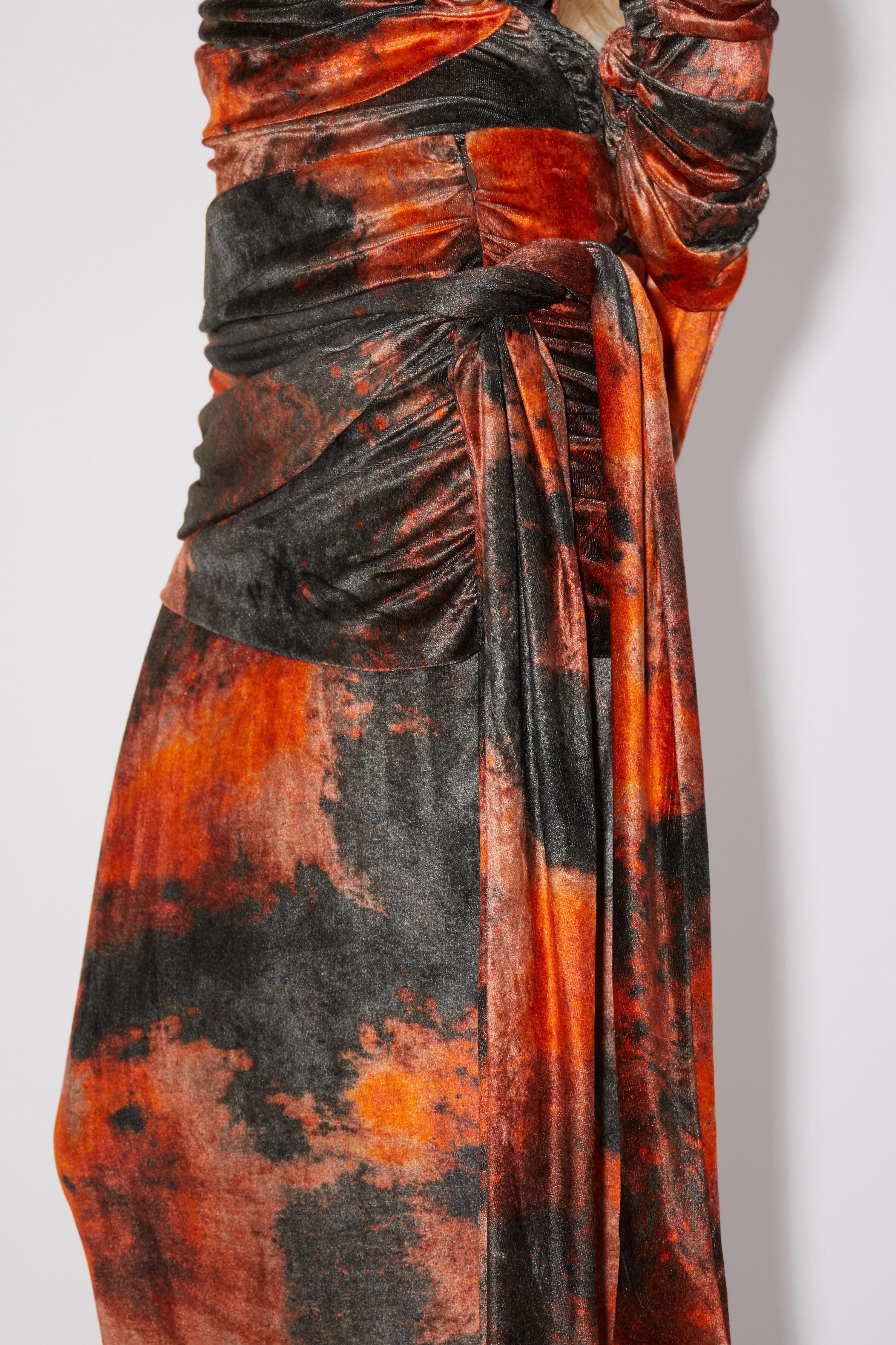 Wrap skirt - Rust orange - 5