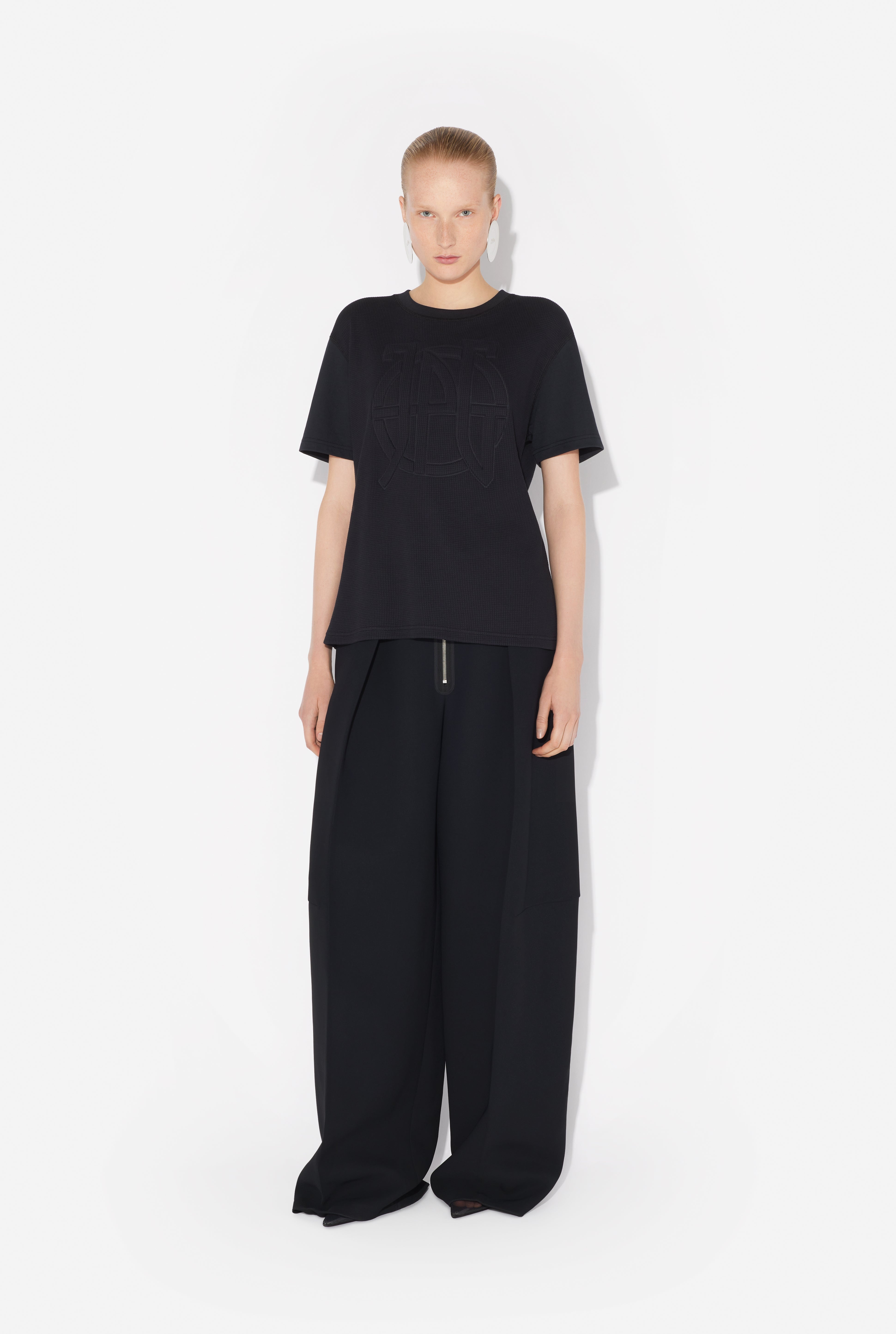 THE BLACK OVERSIZED JPG T-SHIRT - 2