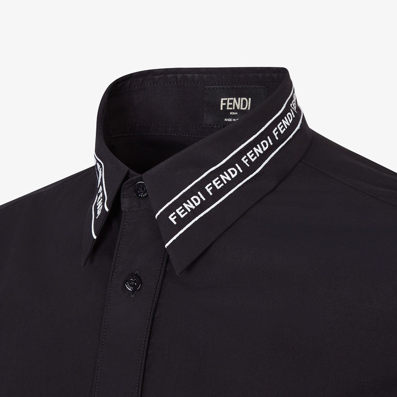 Black cotton shirt 3