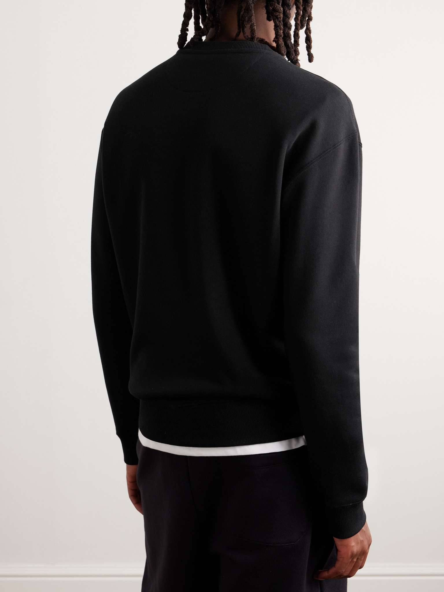 Logo-Print Cotton-Jersey Sweatshirt - 3