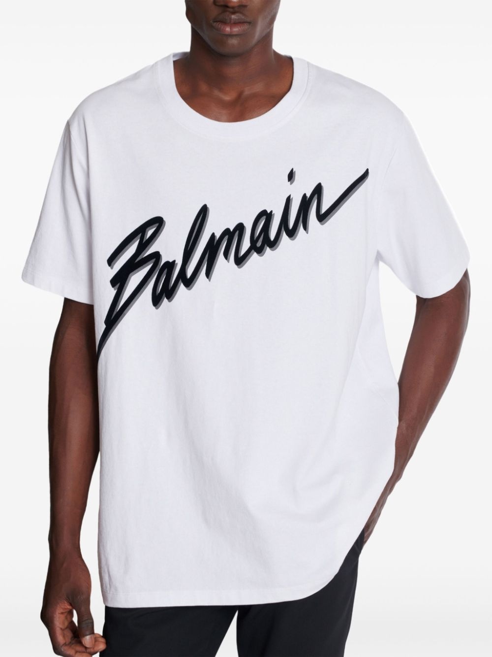 logo-print t-shirt - 6