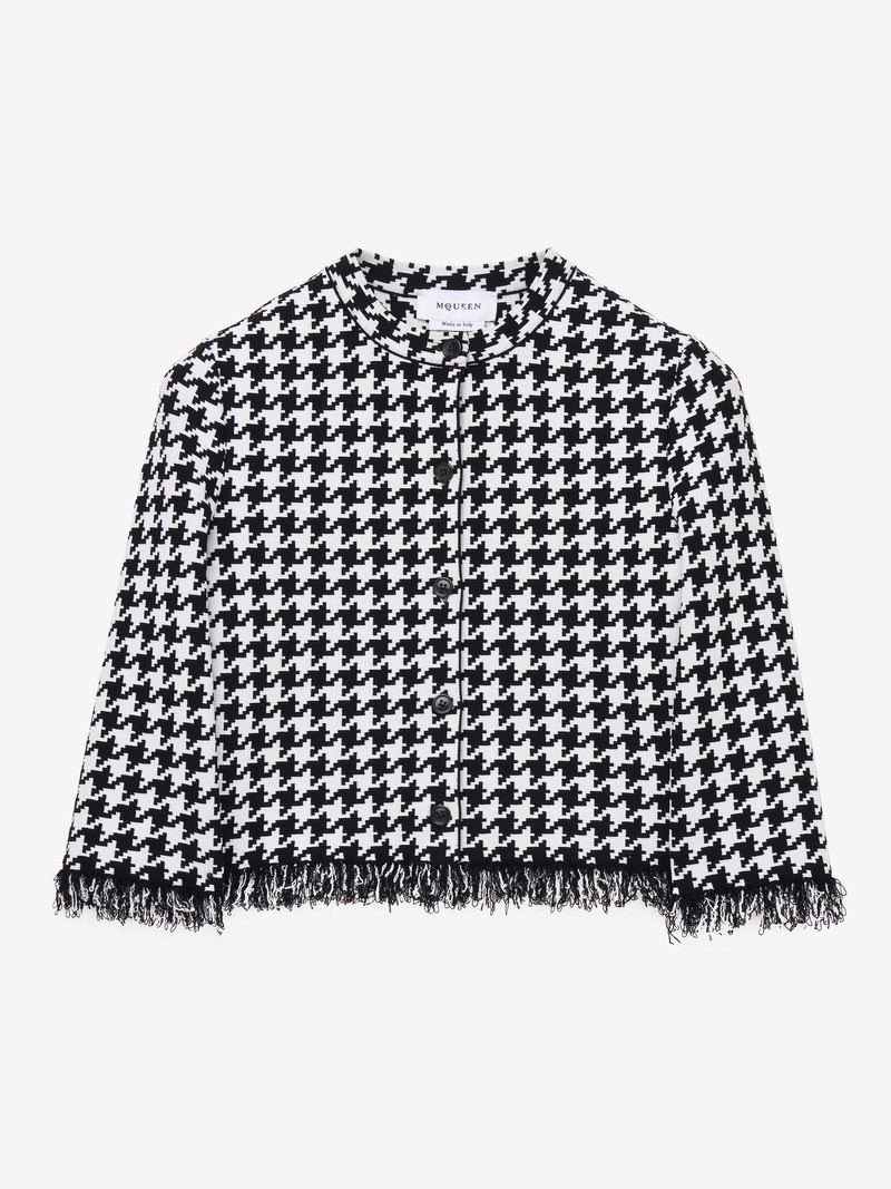 Houndstooth Cardigan 1