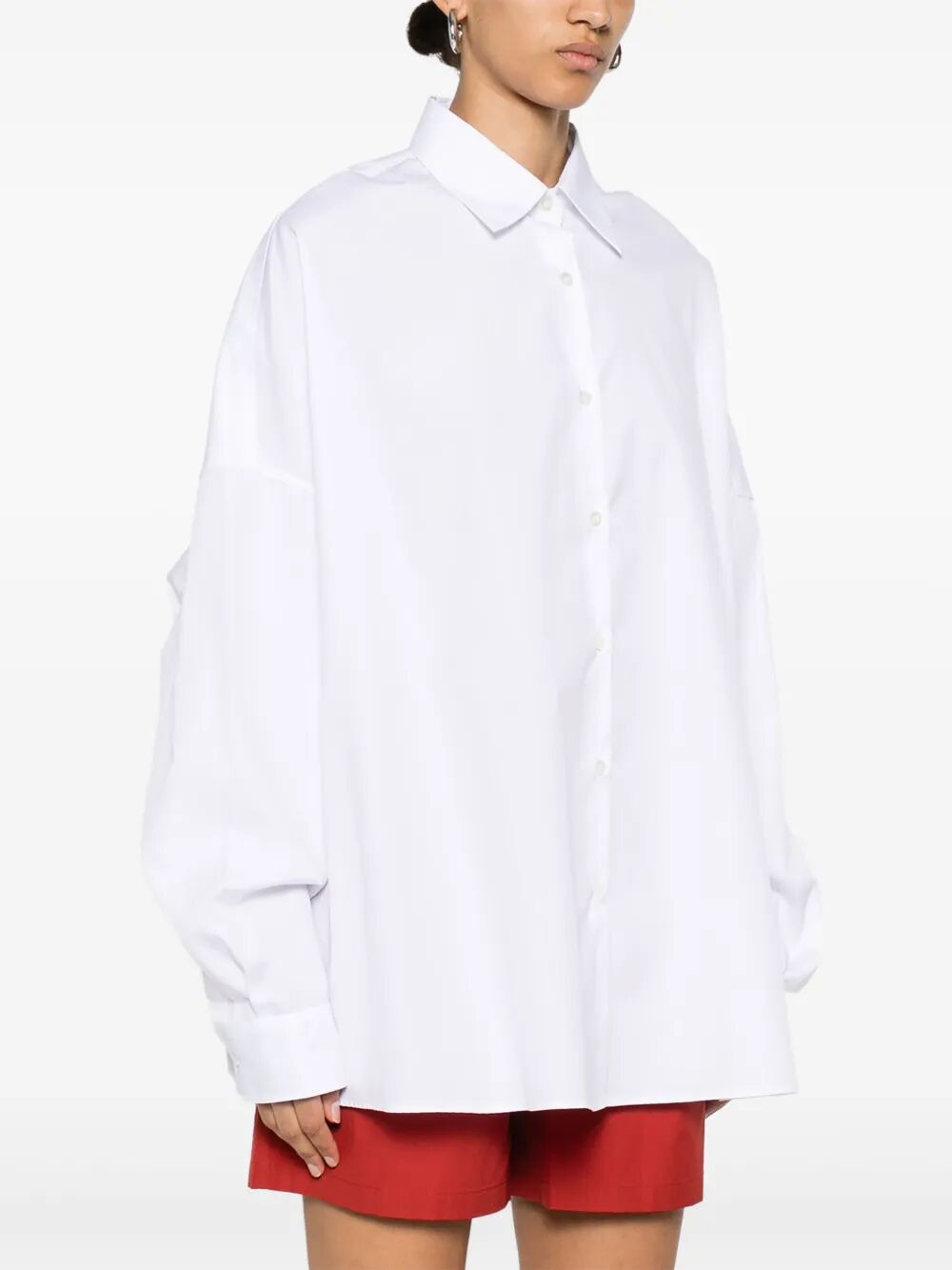 Dries Van Noten Women Casia Cotton Shirt - 3