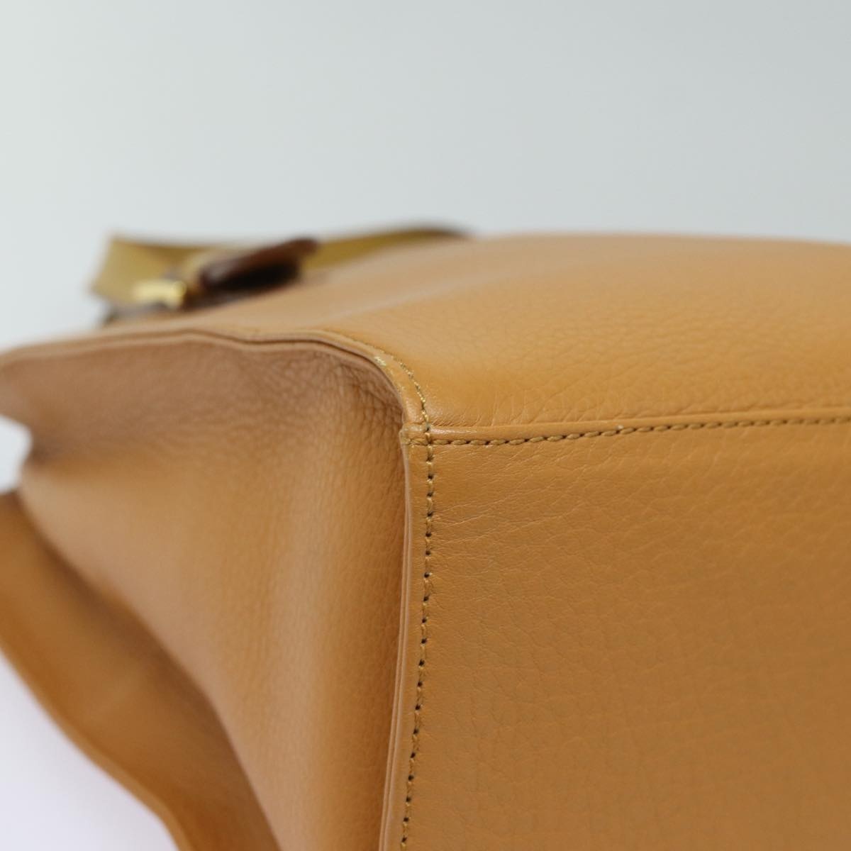 Burberry Nova Check Hand Bag Leather Beige - 9